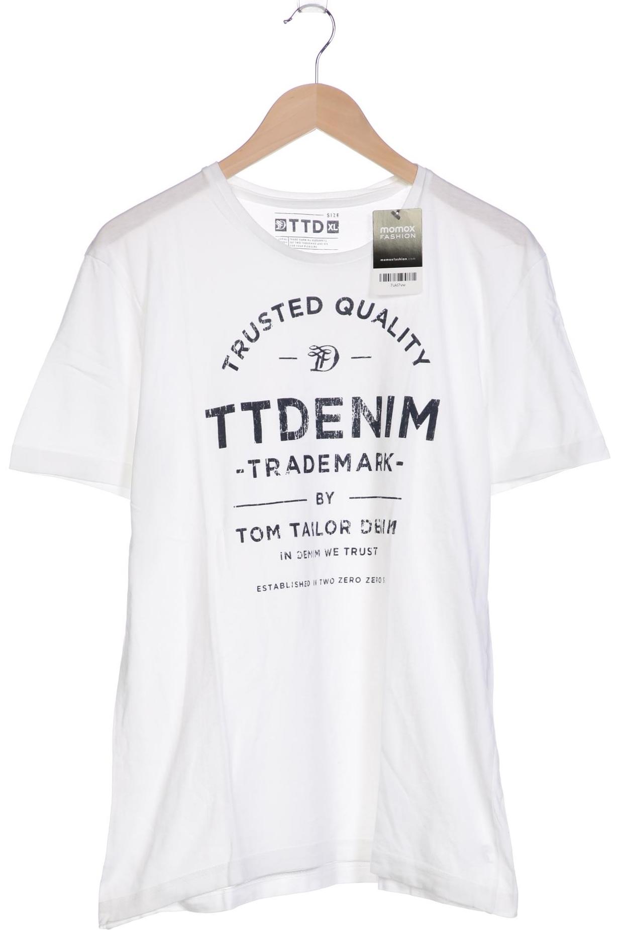 

TOM Tailor Denim Herren T-Shirt, weiß, Gr. 54