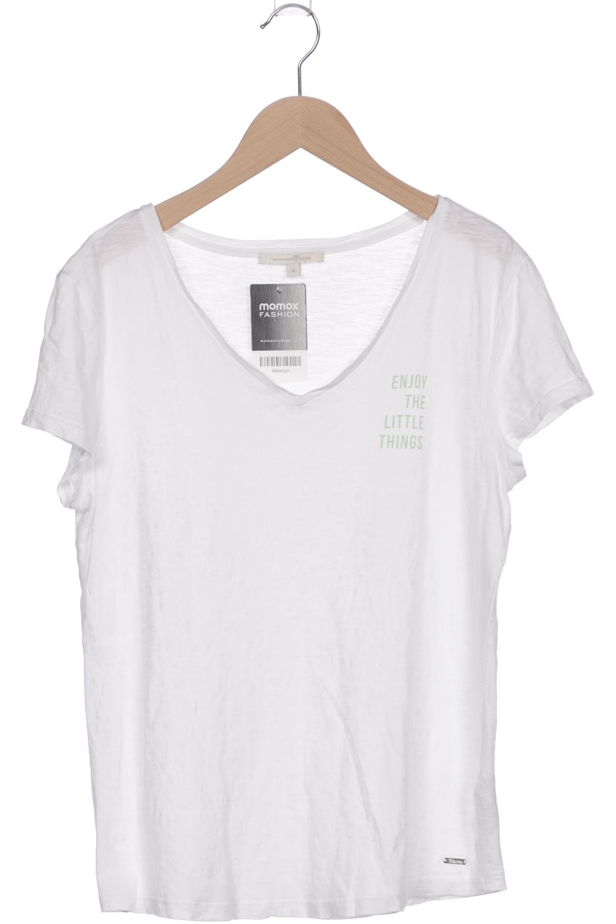 

TOM Tailor Denim Damen T-Shirt, weiß, Gr. 38