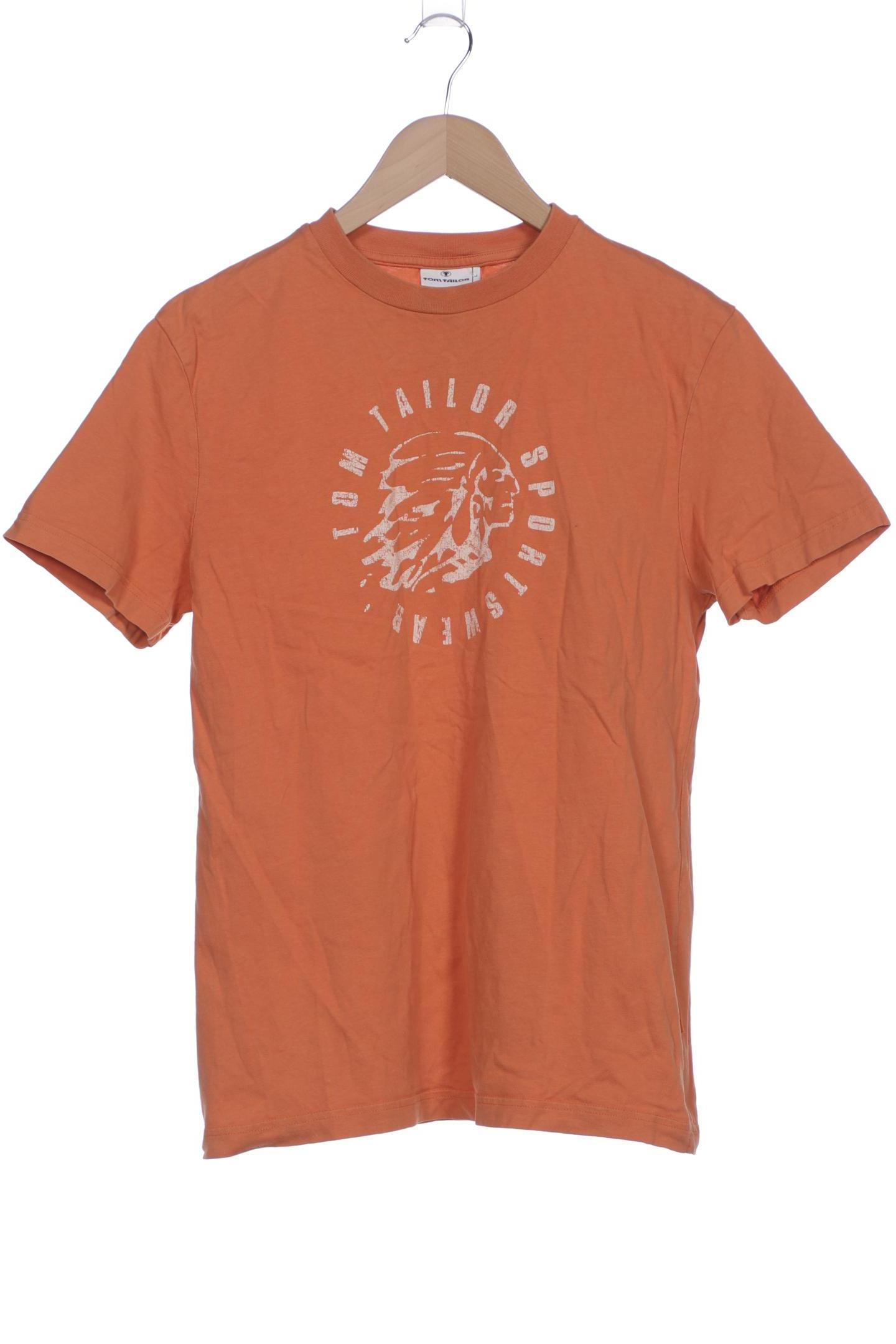 

TOM Tailor Denim Herren T-Shirt, orange, Gr. 52