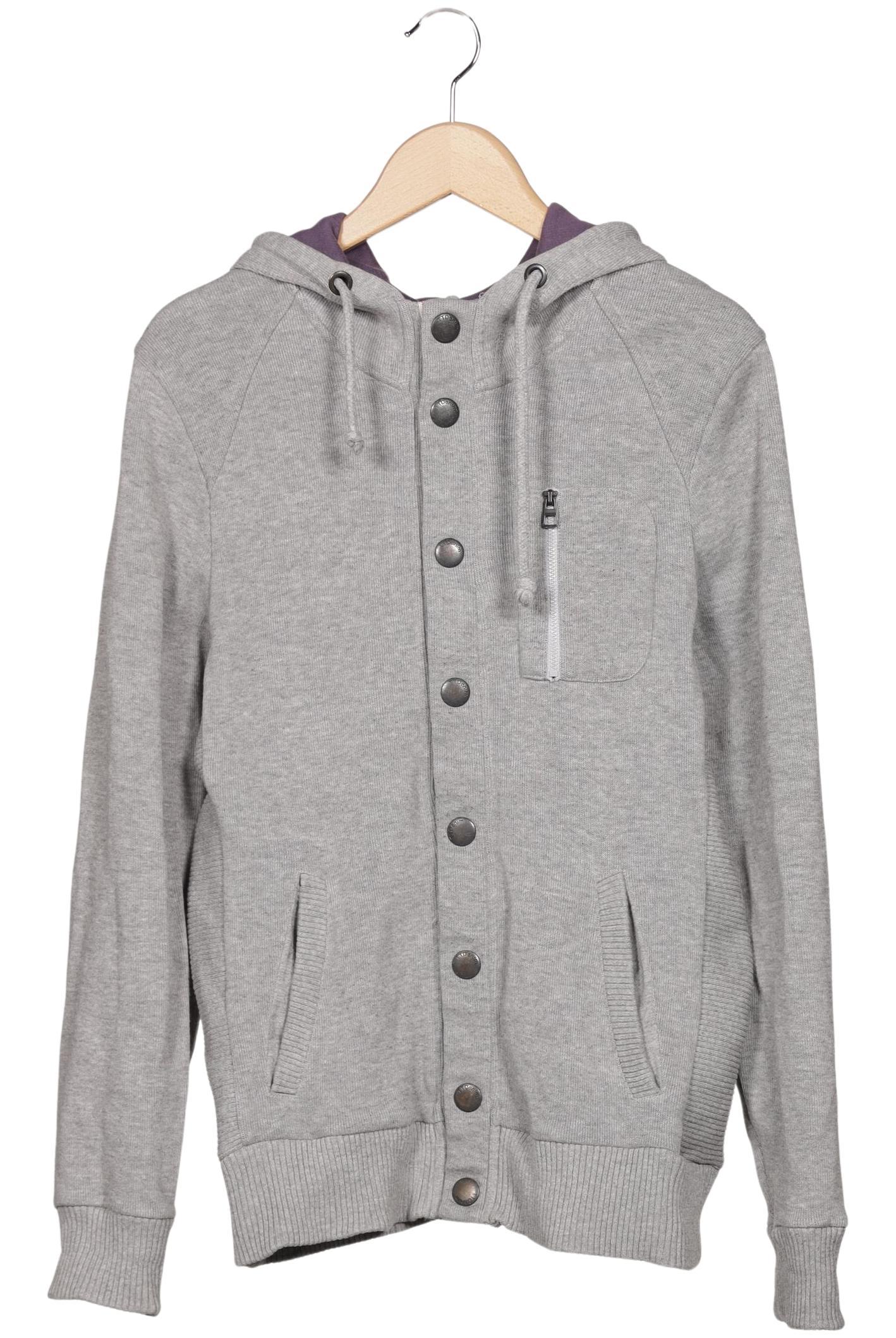 

TOM Tailor Denim Herren Kapuzenpullover, grau, Gr. 48