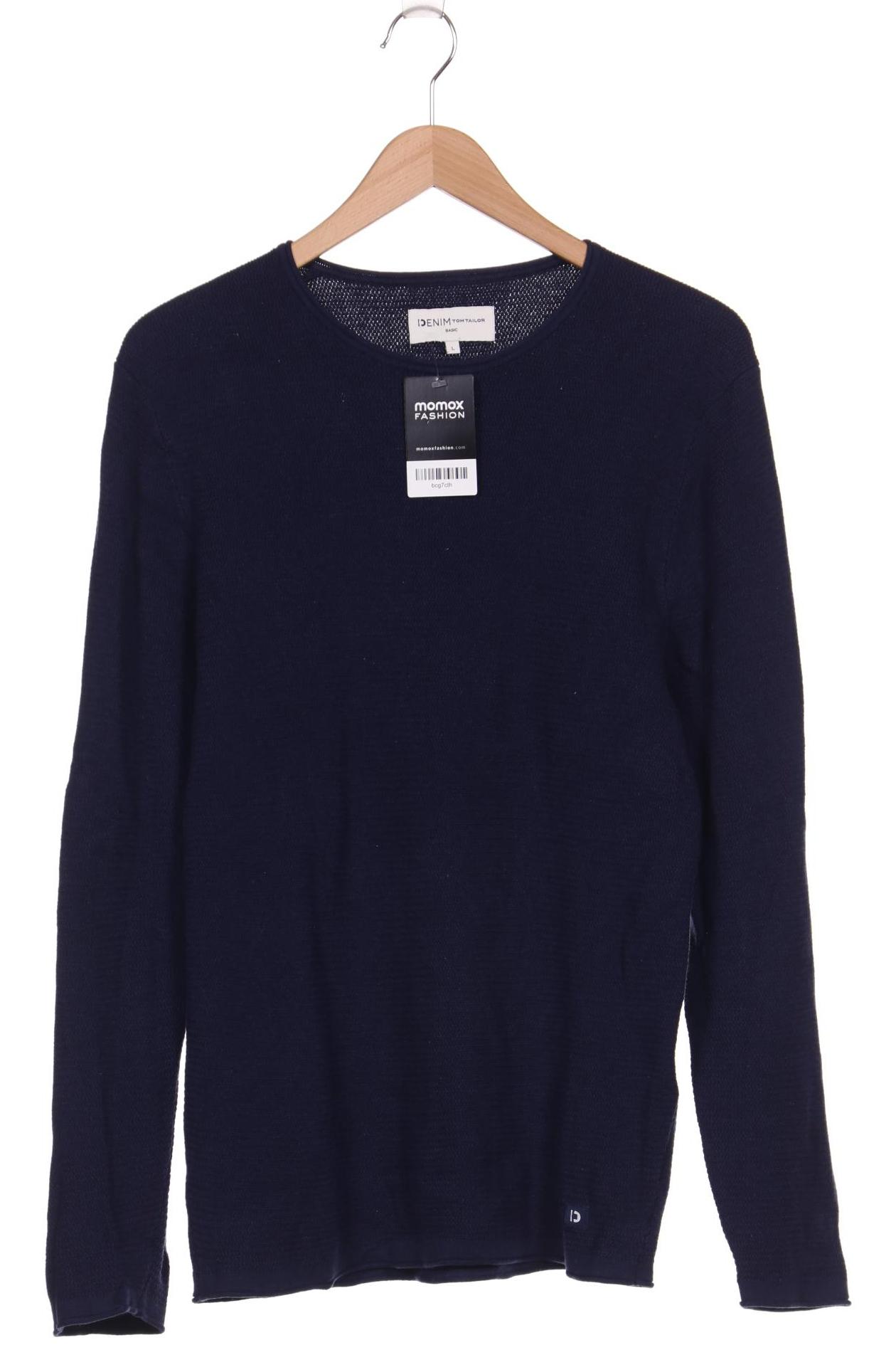 

TOM TAILOR Denim Herren Pullover, marineblau
