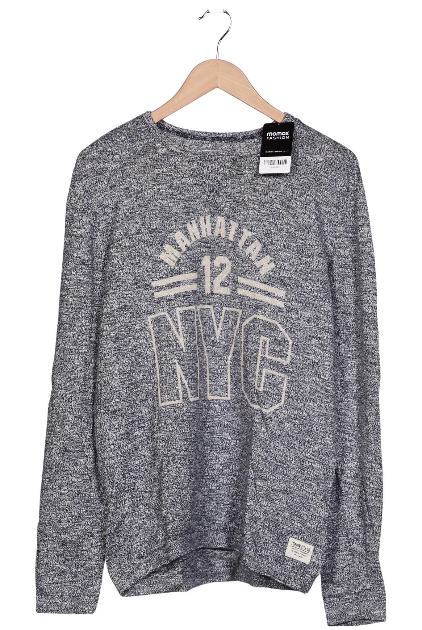 

TOM Tailor Denim Herren Pullover, grau, Gr. 52