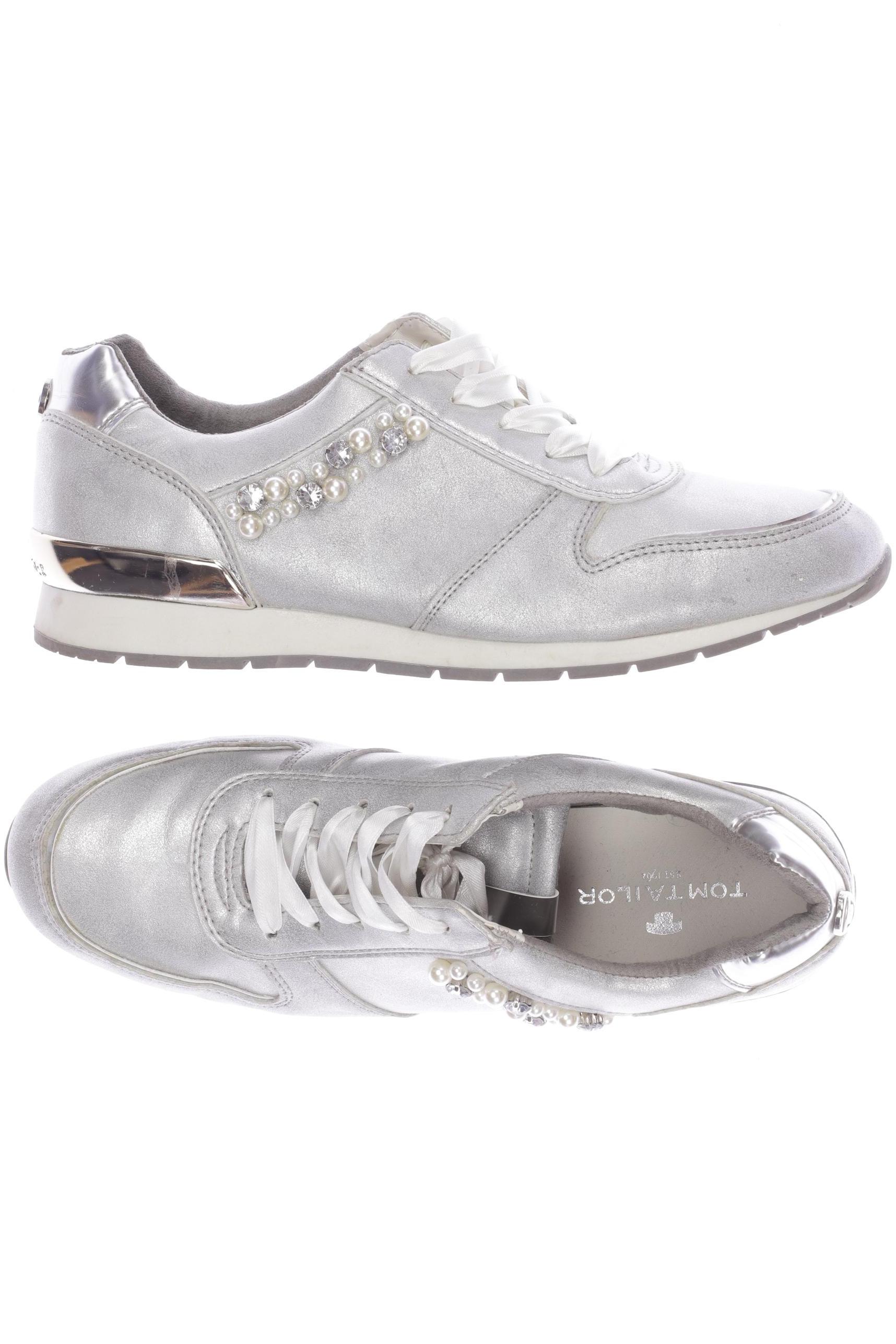 

TOM TAILOR Denim Damen Sneakers, silber