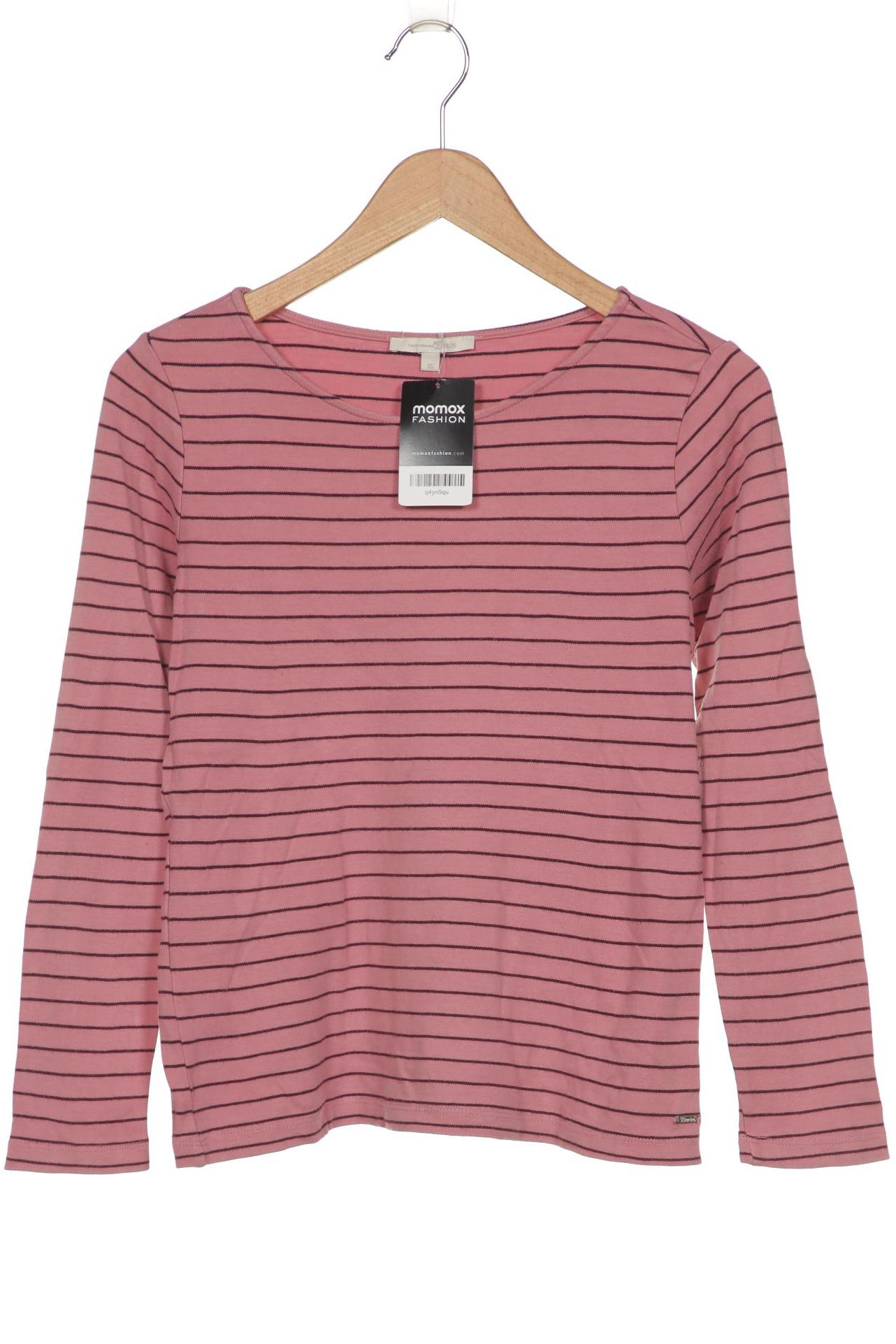 

TOM Tailor Denim Damen Langarmshirt, pink, Gr. 34