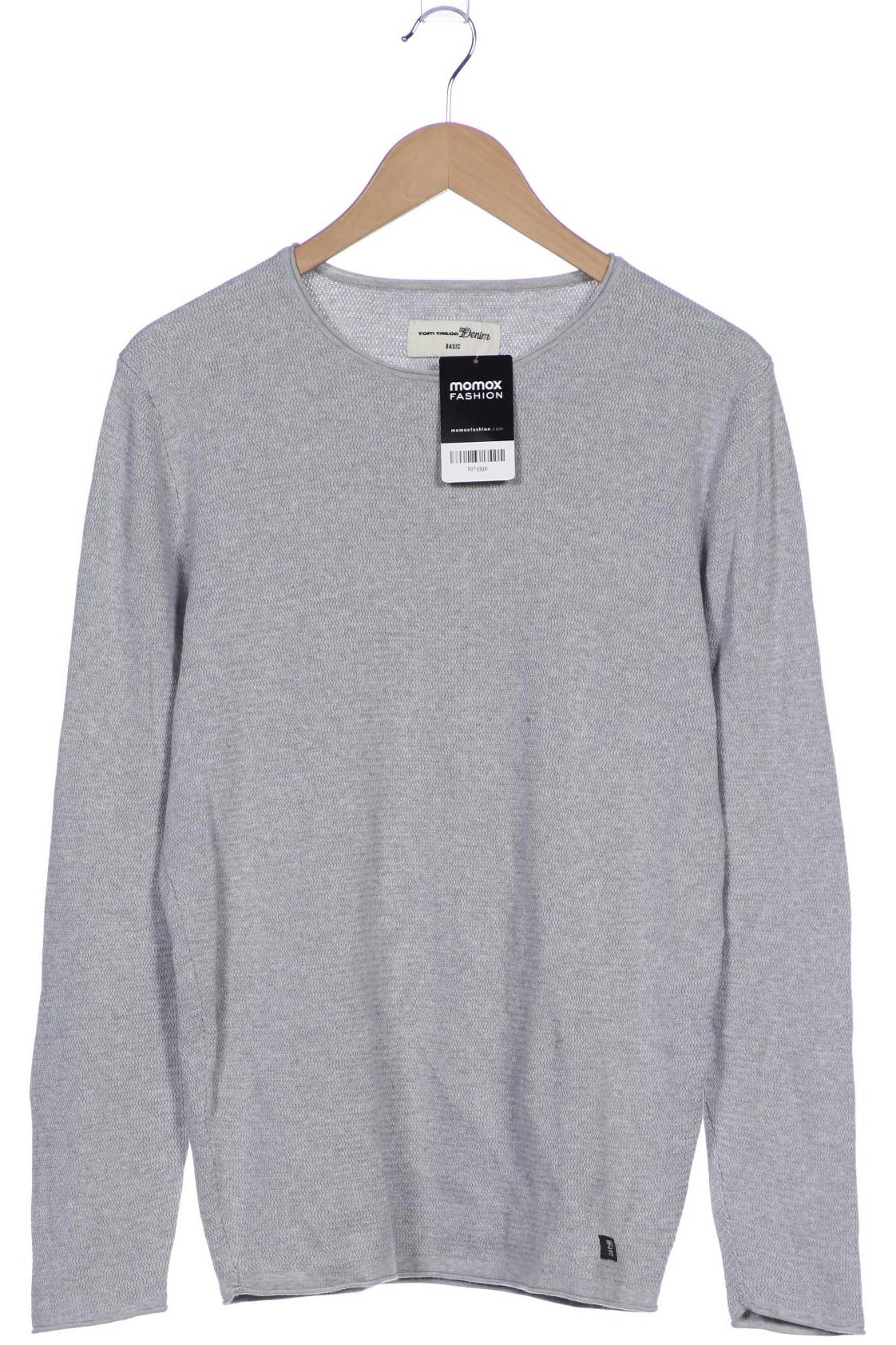 

TOM Tailor Denim Herren Pullover, grau, Gr. 52