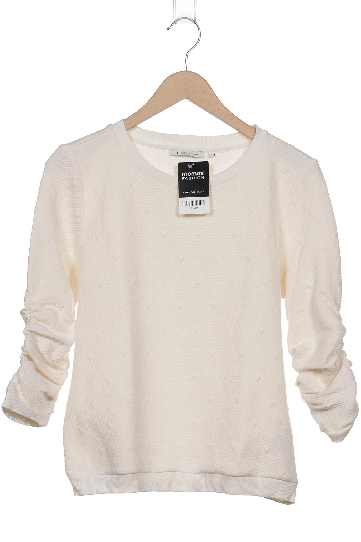 

TOM Tailor Denim Damen Sweatshirt, cremeweiß, Gr. 42