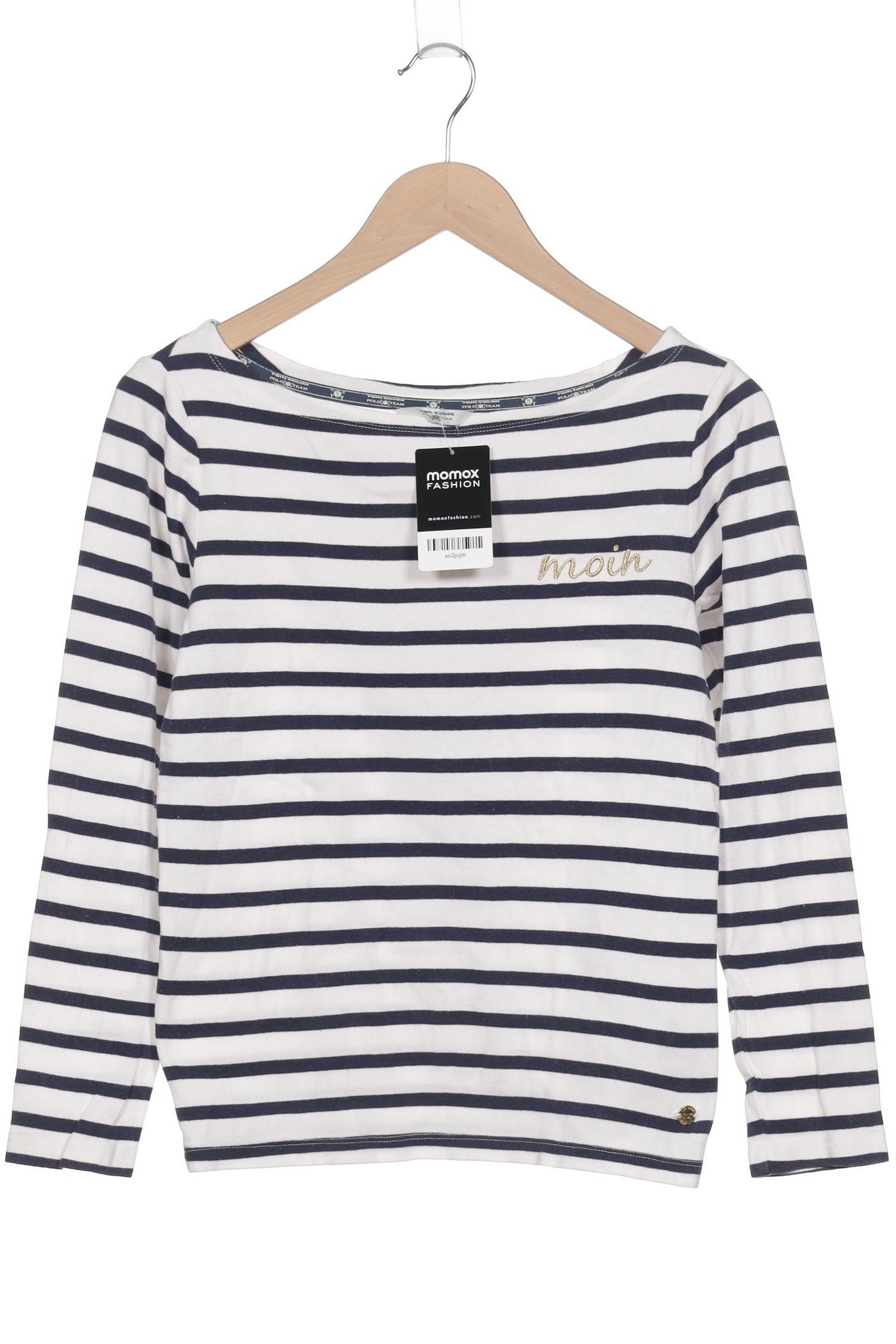 

TOM Tailor Denim Damen Langarmshirt, weiß, Gr. 36