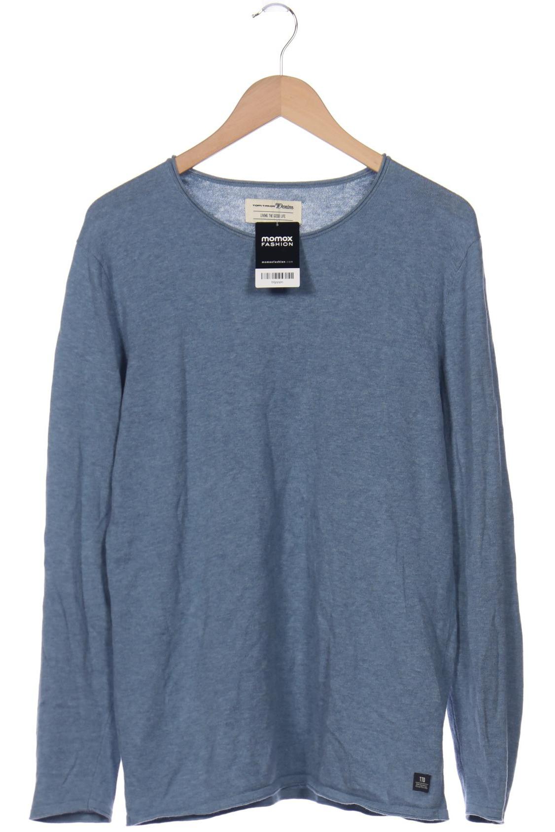 

TOM TAILOR Denim Herren Pullover, blau