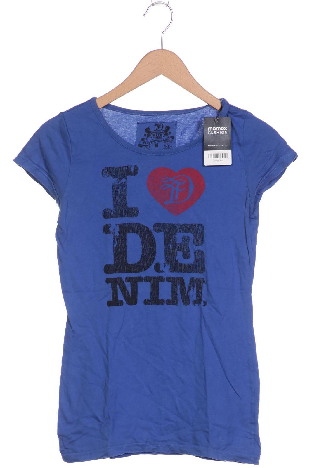 

TOM TAILOR Denim Damen T-Shirt, blau
