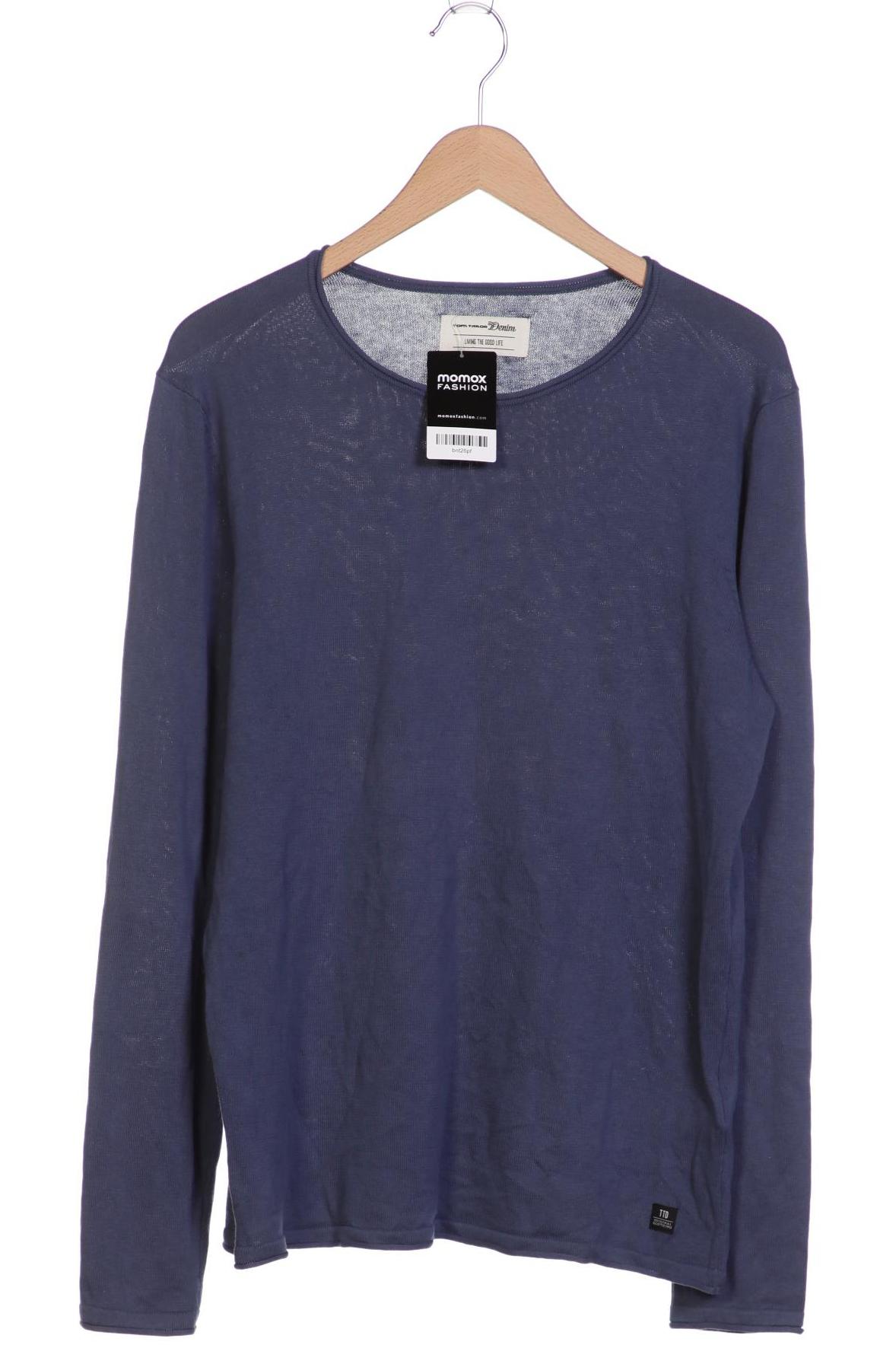

TOM TAILOR Denim Herren Pullover, blau