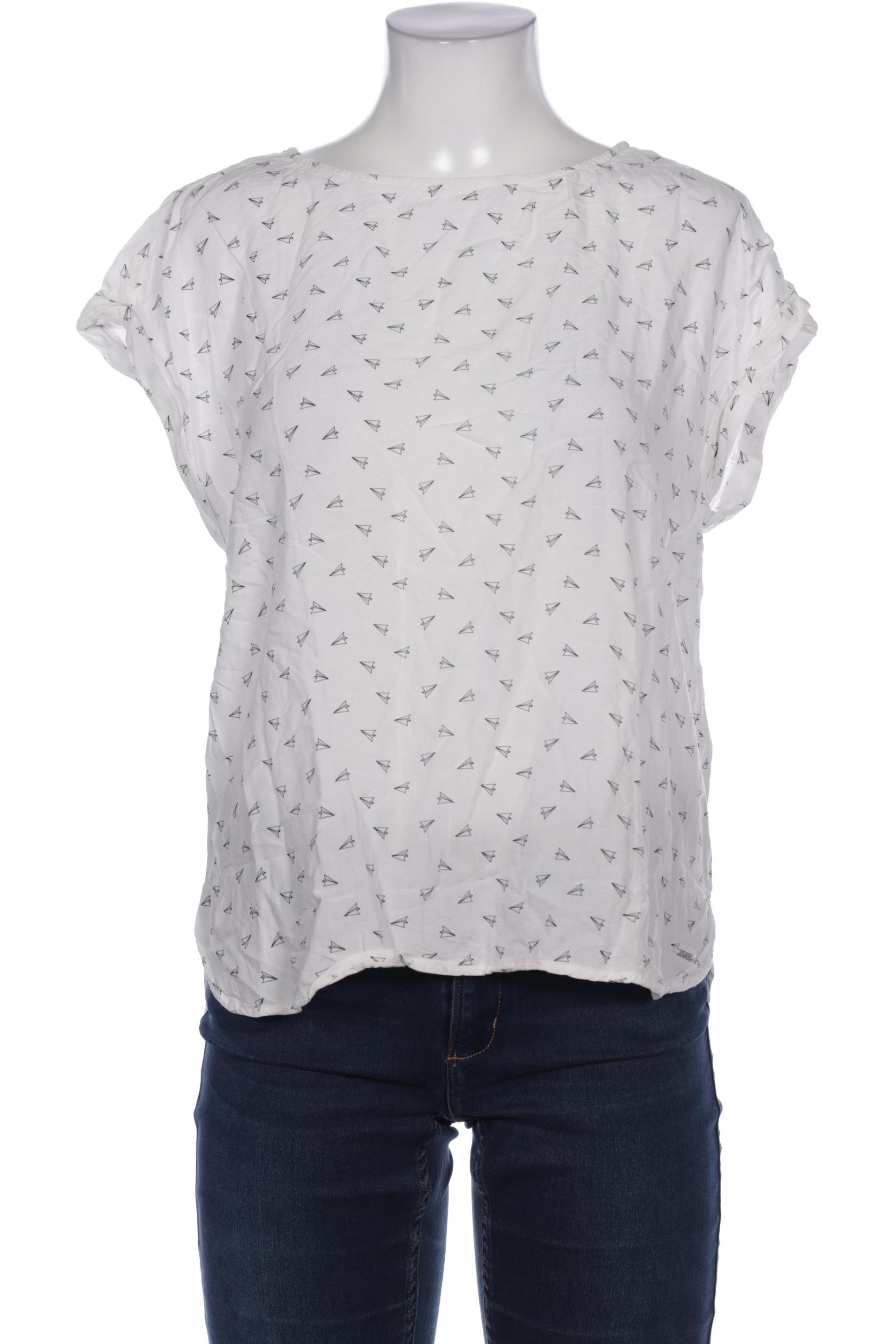

TOM TAILOR Denim Damen Bluse, weiß