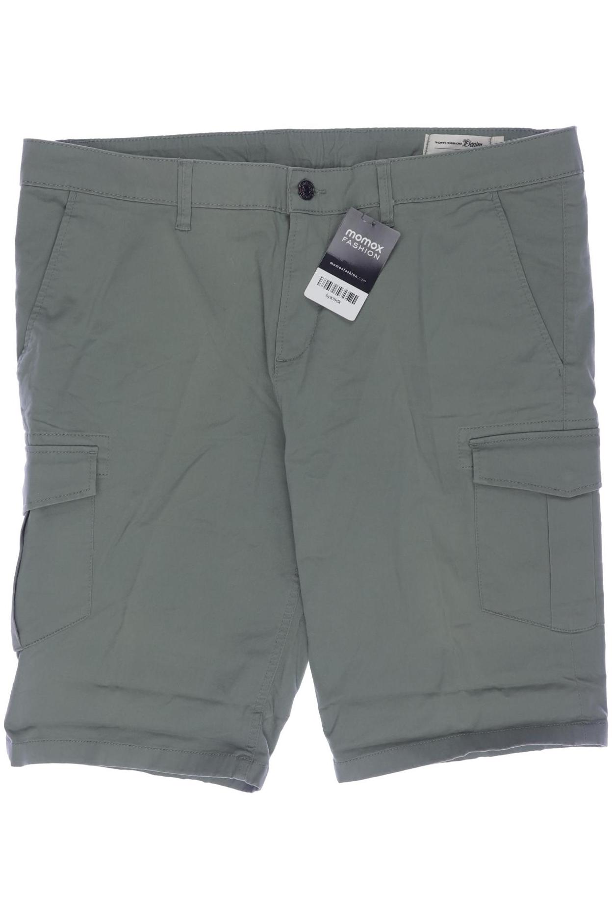 

TOM Tailor Denim Herren Shorts, grün, Gr. 54