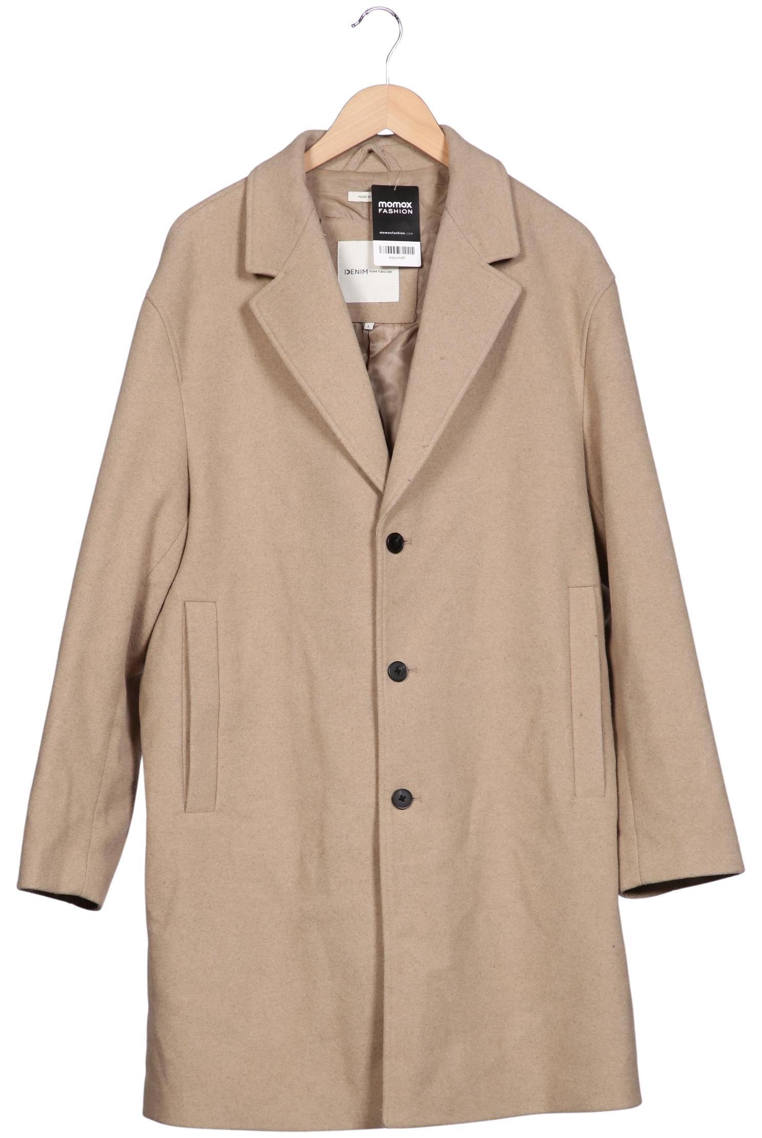 Thumbnail - TOM Tailor Denim Herren Mantel, beige, Gr. 52