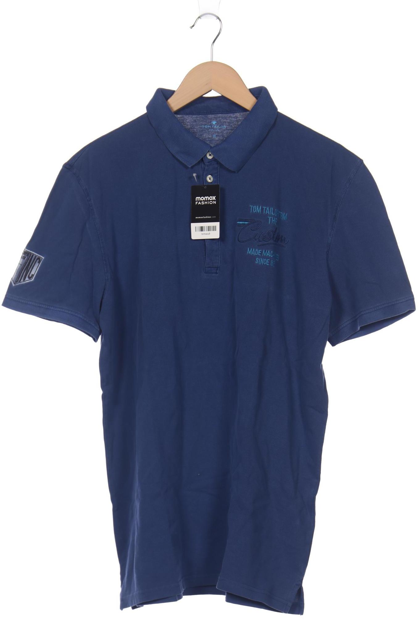 

TOM TAILOR Denim Herren Poloshirt, blau