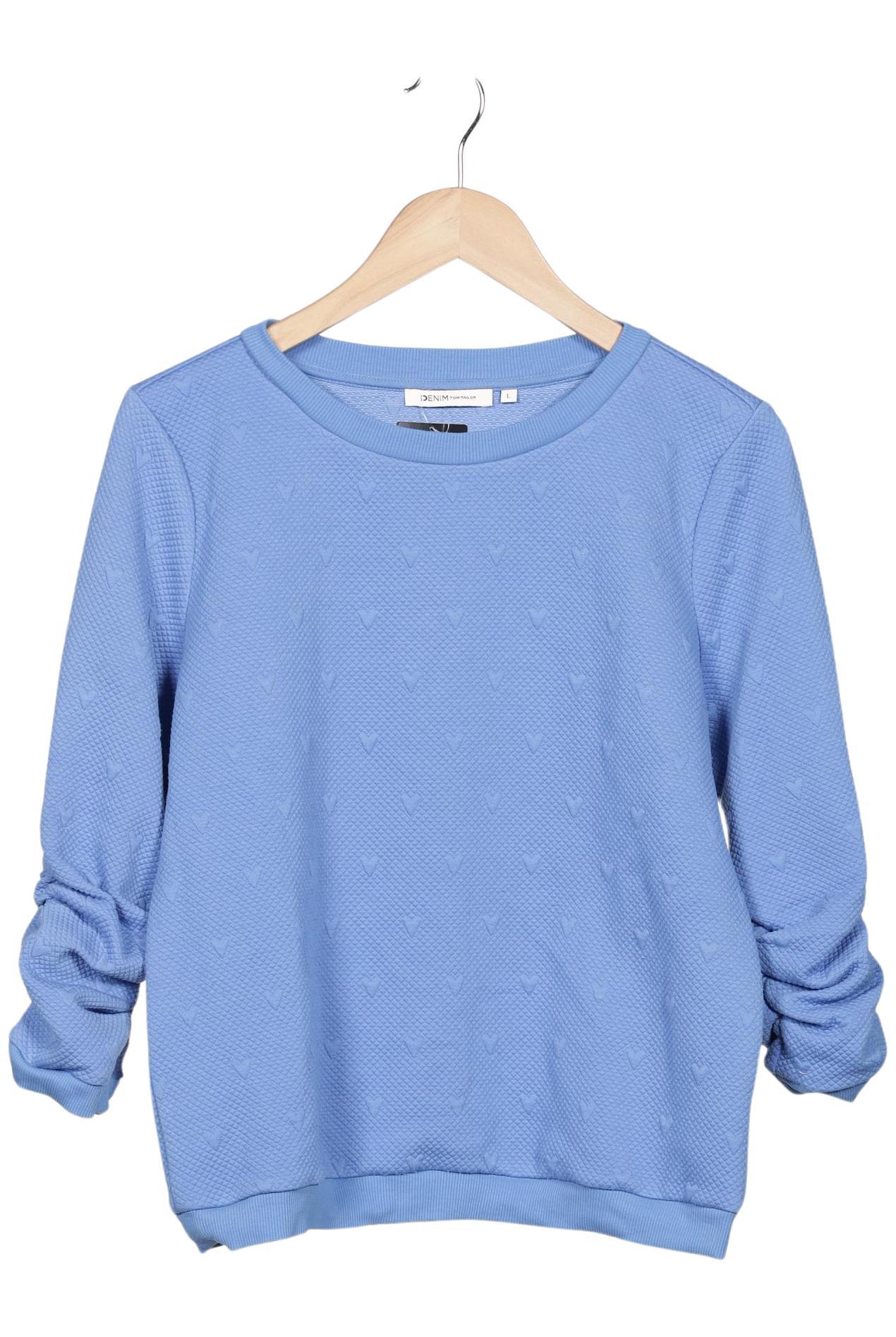 

TOM Tailor Denim Damen Sweatshirt, hellblau, Gr. 42