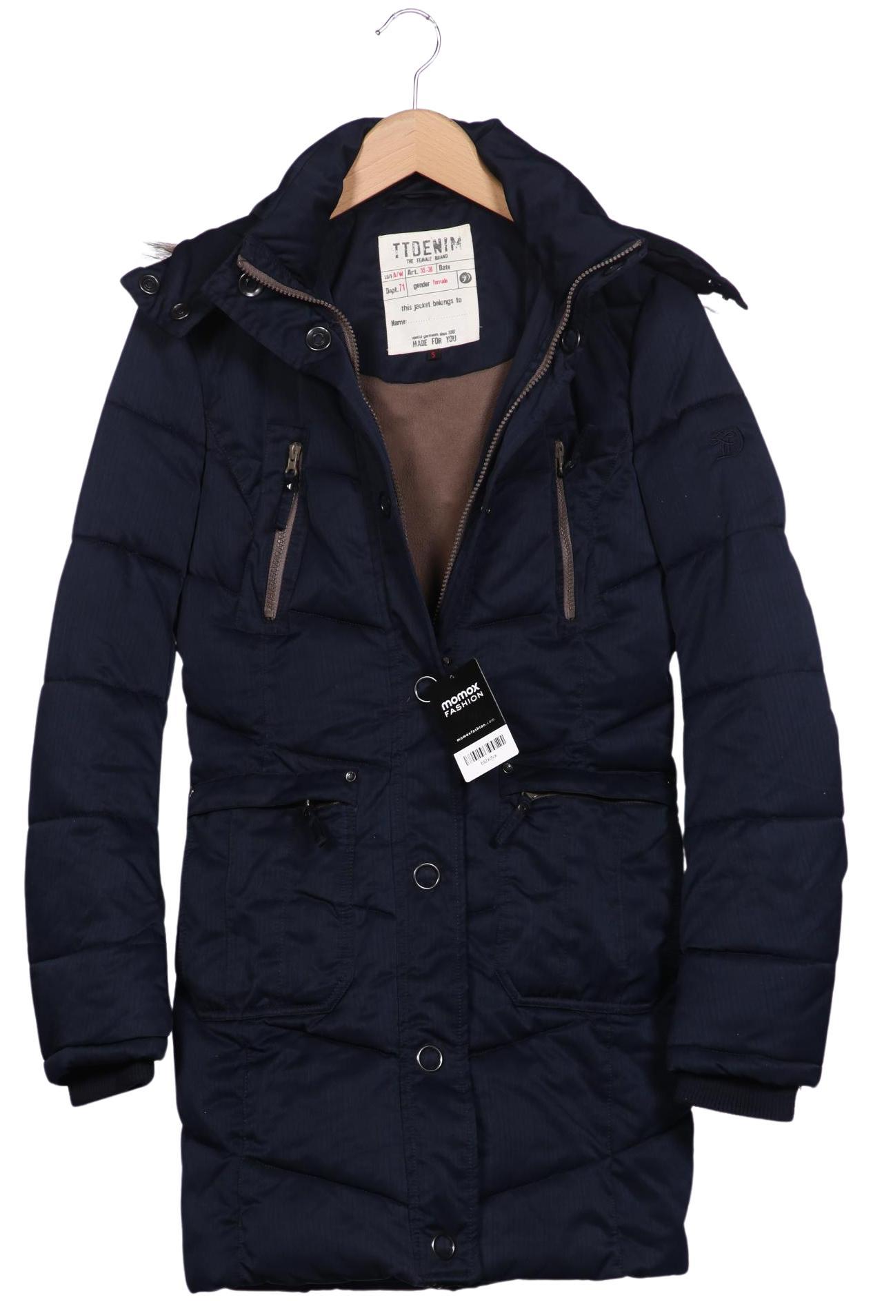 

TOM Tailor Denim Damen Mantel, marineblau, Gr. 36