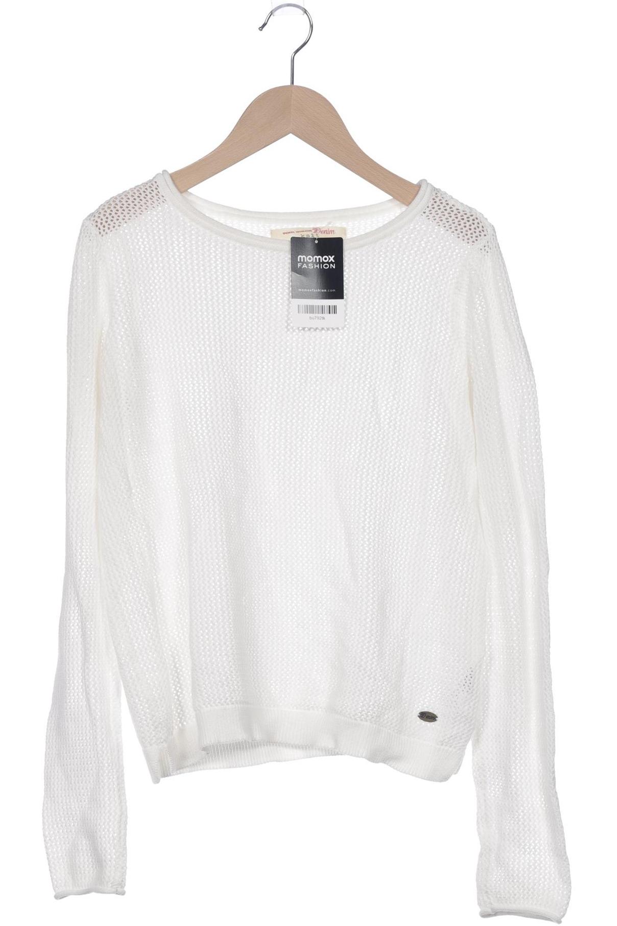 

TOM Tailor Denim Damen Pullover, cremeweiß, Gr. 38