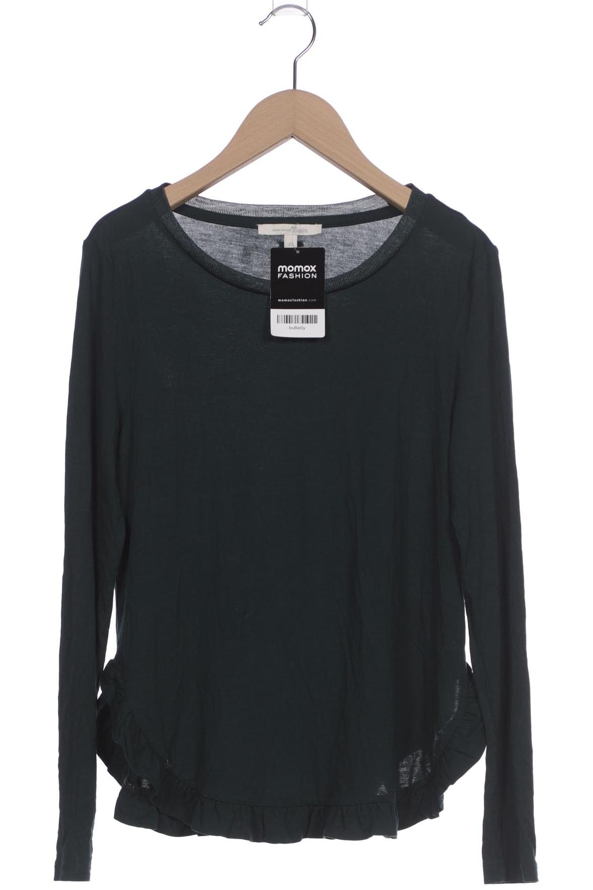 

TOM Tailor Denim Damen Langarmshirt, grün, Gr. 34