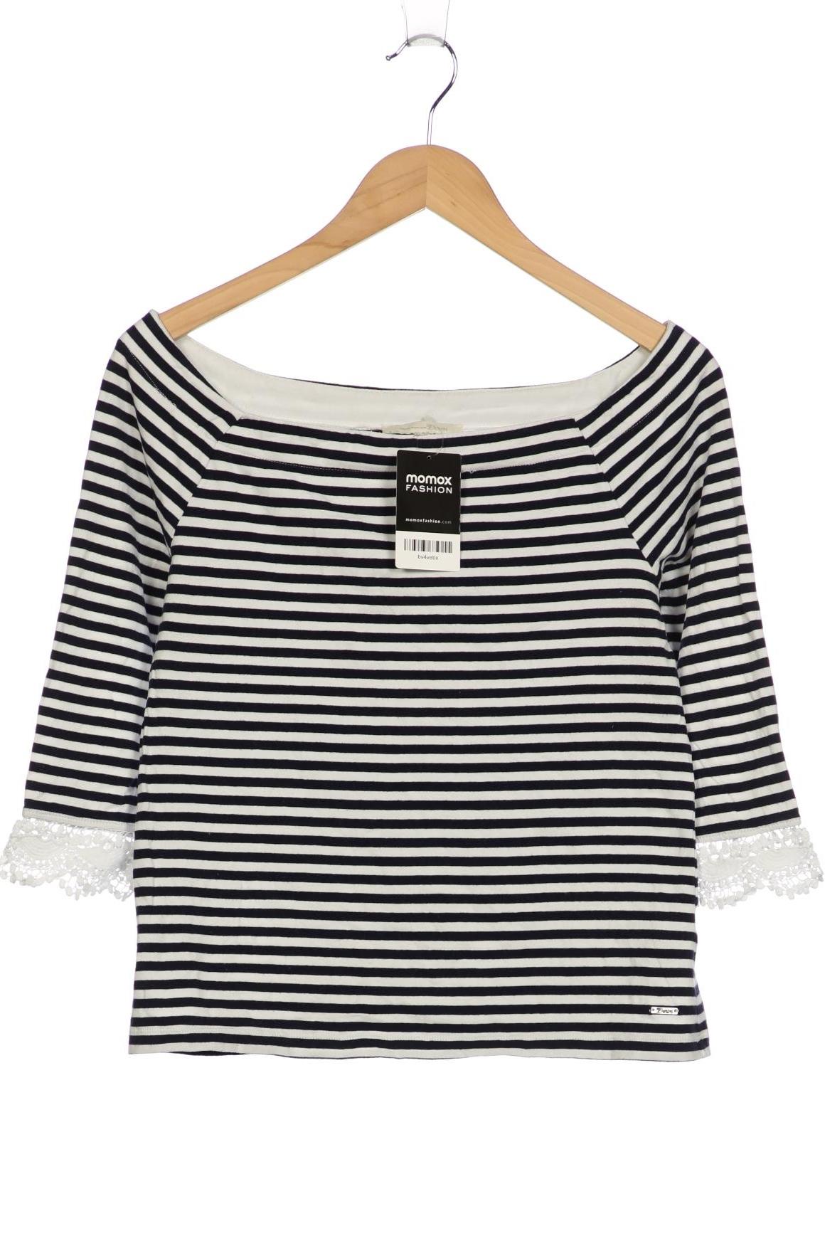 

TOM Tailor Denim Damen Langarmshirt, weiß, Gr. 42