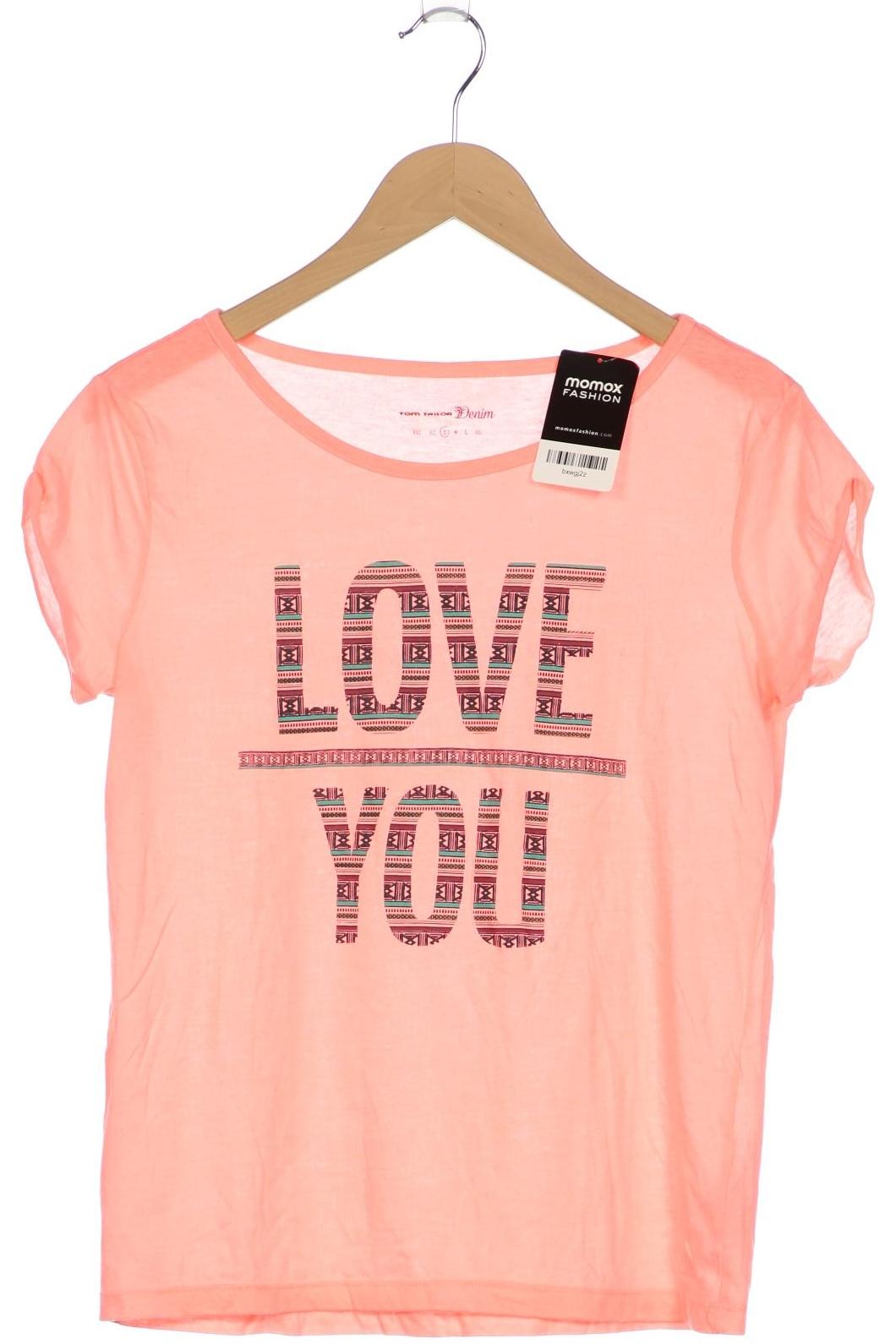 

TOM Tailor Denim Damen T-Shirt, pink, Gr. 36