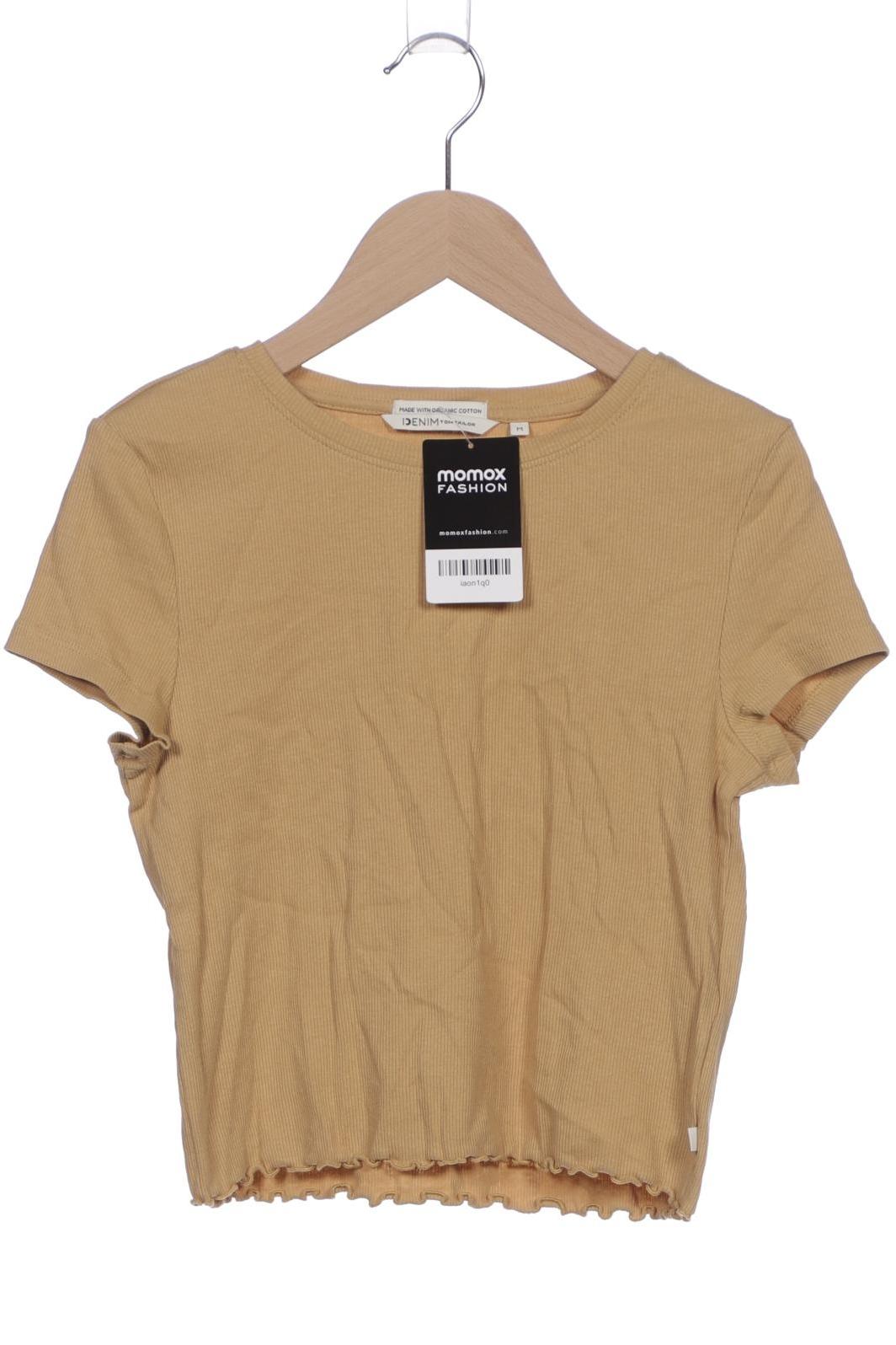 

TOM Tailor Denim Damen T-Shirt, beige, Gr. 38