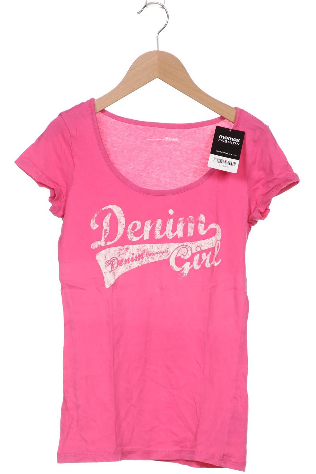 

TOM Tailor Denim Damen T-Shirt, pink, Gr. 34