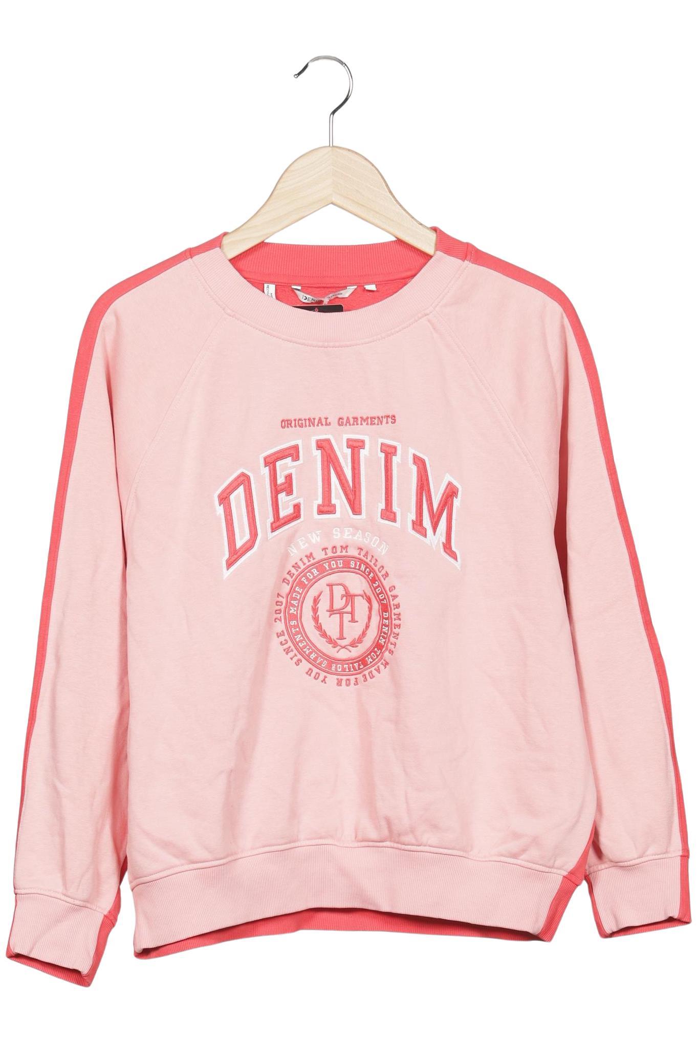 

TOM Tailor Denim Damen Sweatshirt, pink, Gr. 36