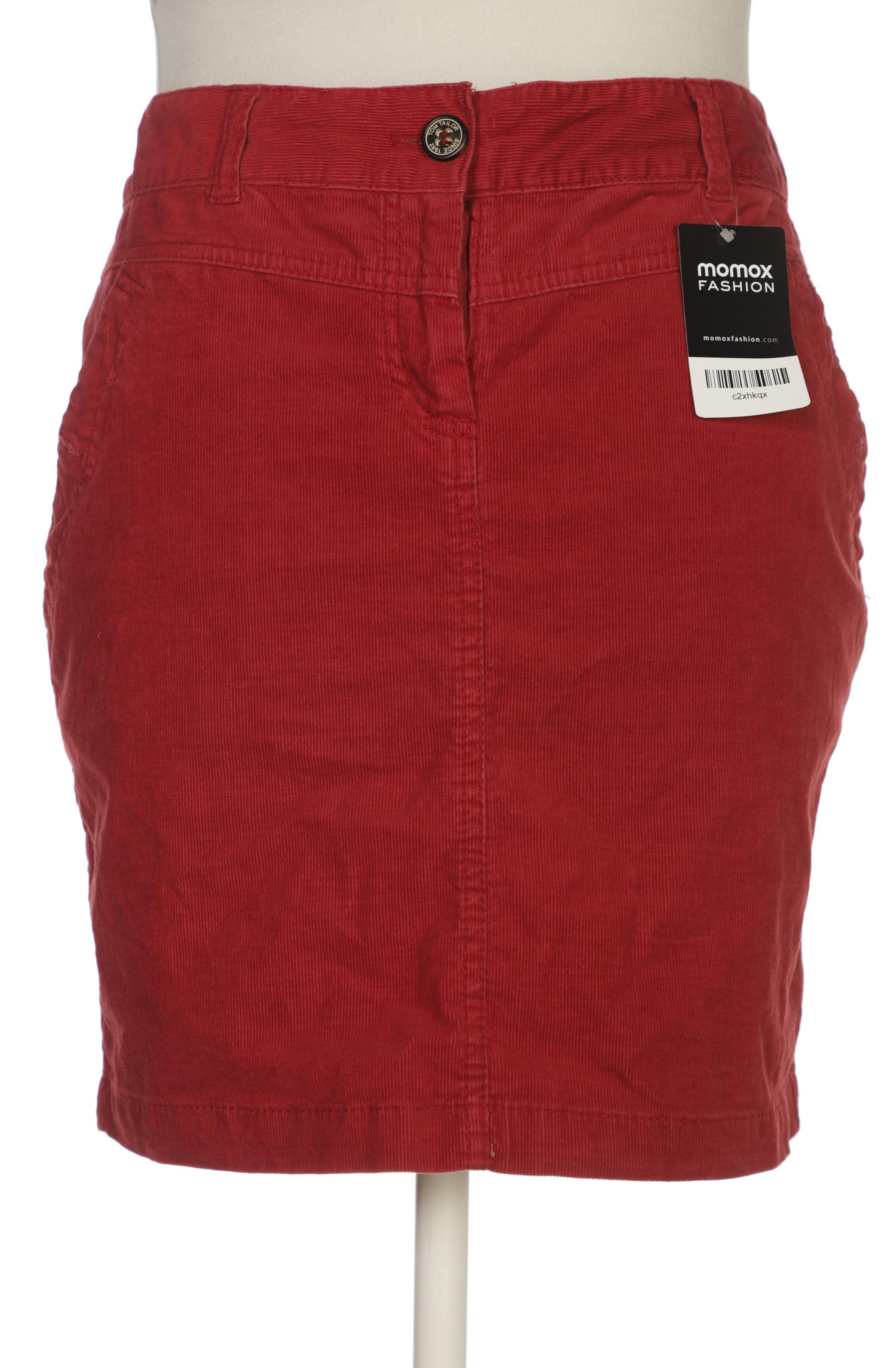 

TOM Tailor Denim Damen Rock, rot, Gr. 44