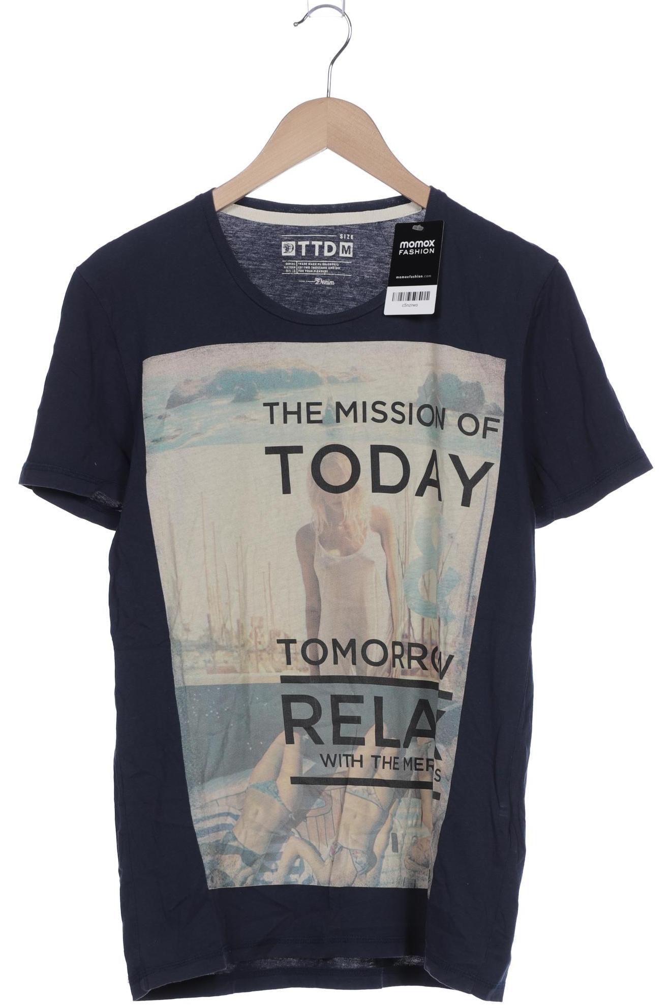 

TOM Tailor Denim Herren T-Shirt, marineblau, Gr. 48