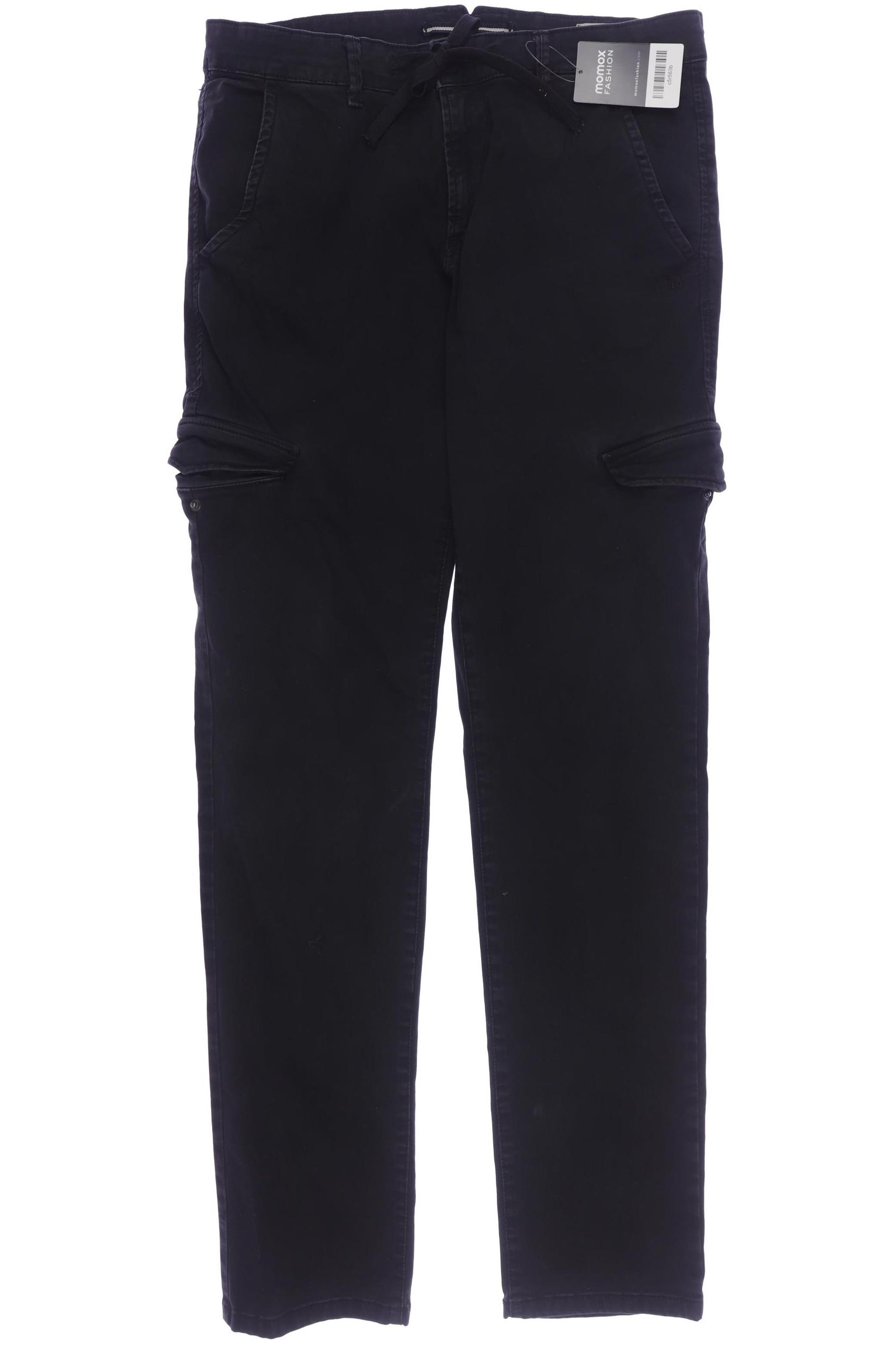 

TOM Tailor Denim Herren Stoffhose, schwarz, Gr. 0