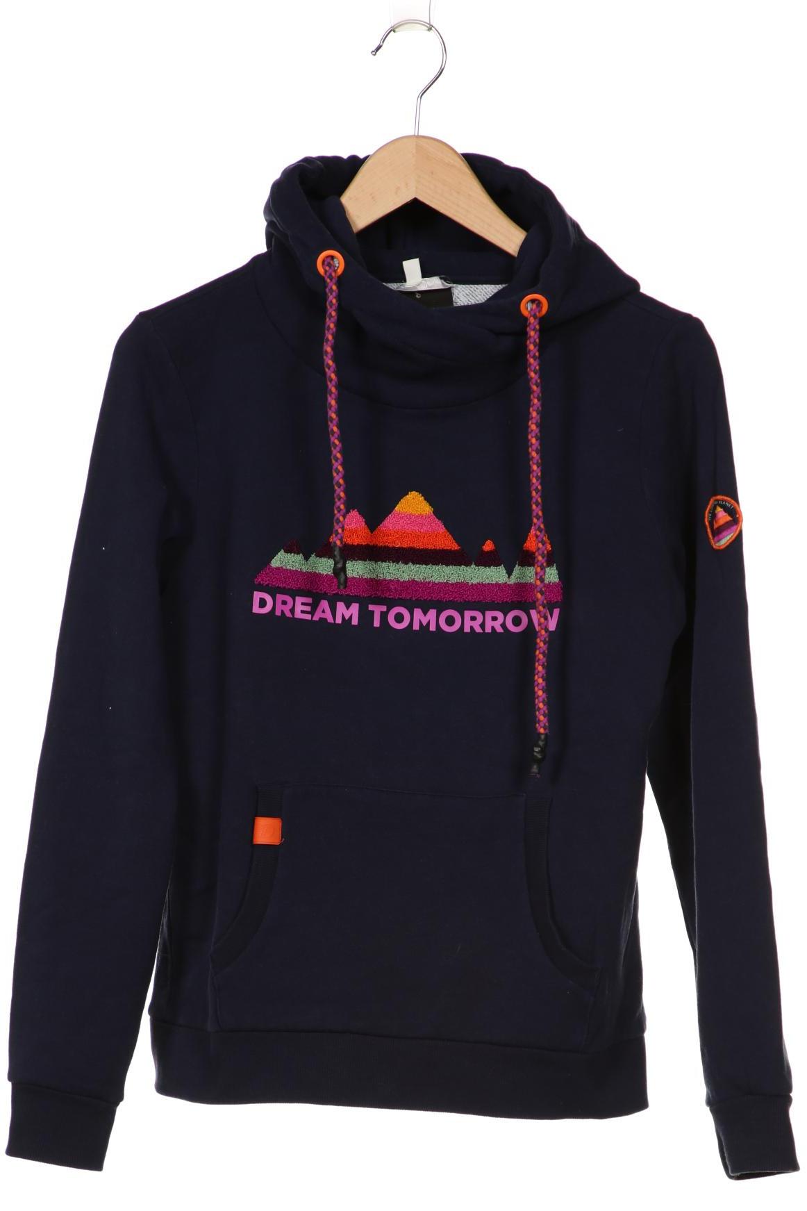 

TOM Tailor Denim Damen Kapuzenpullover, marineblau, Gr. 38