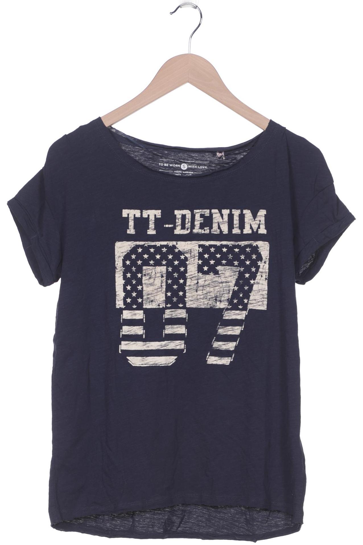

TOM TAILOR Denim Herren T-Shirt, marineblau