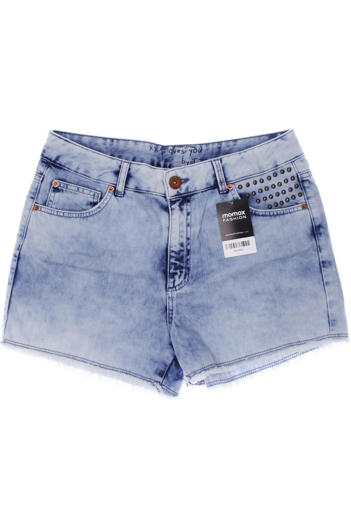 

TOM TAILOR Denim Damen Shorts, blau