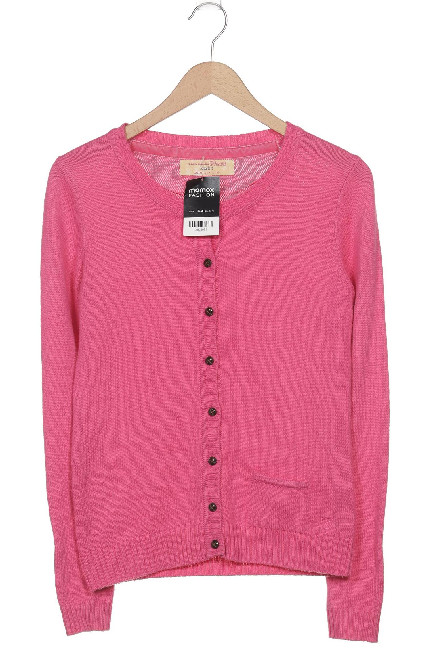 

TOM Tailor Denim Damen Strickjacke, pink, Gr. 36