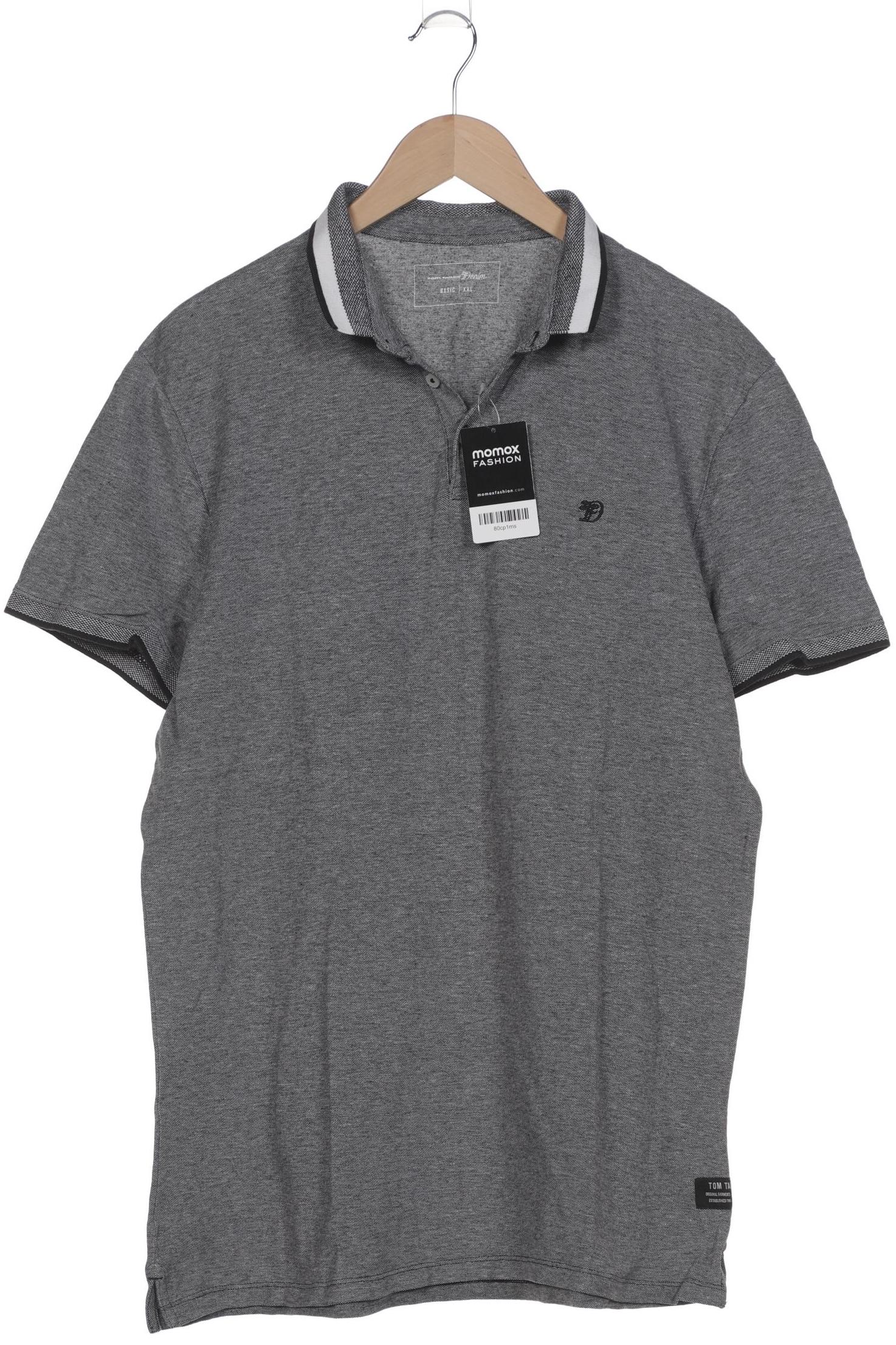 

TOM Tailor Denim Herren Poloshirt, grau, Gr. 56