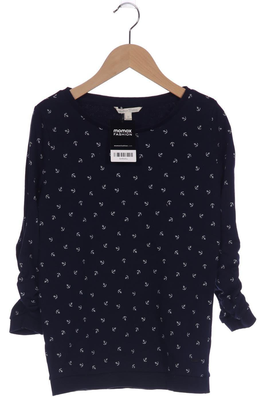 

TOM Tailor Denim Damen Sweatshirt, marineblau, Gr. 34