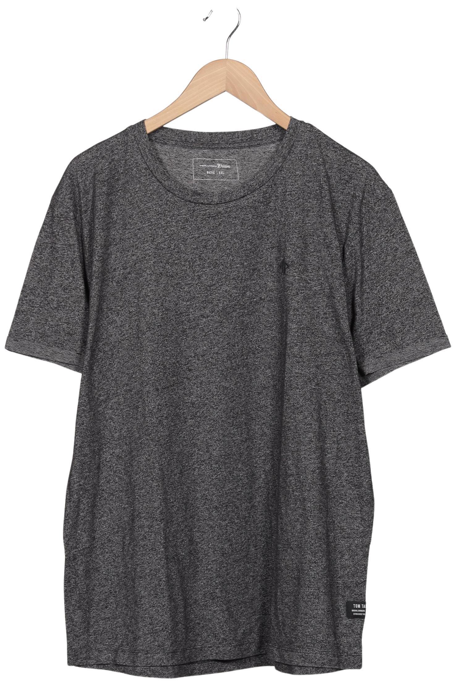 

TOM Tailor Denim Damen T-Shirt, grau, Gr. 46