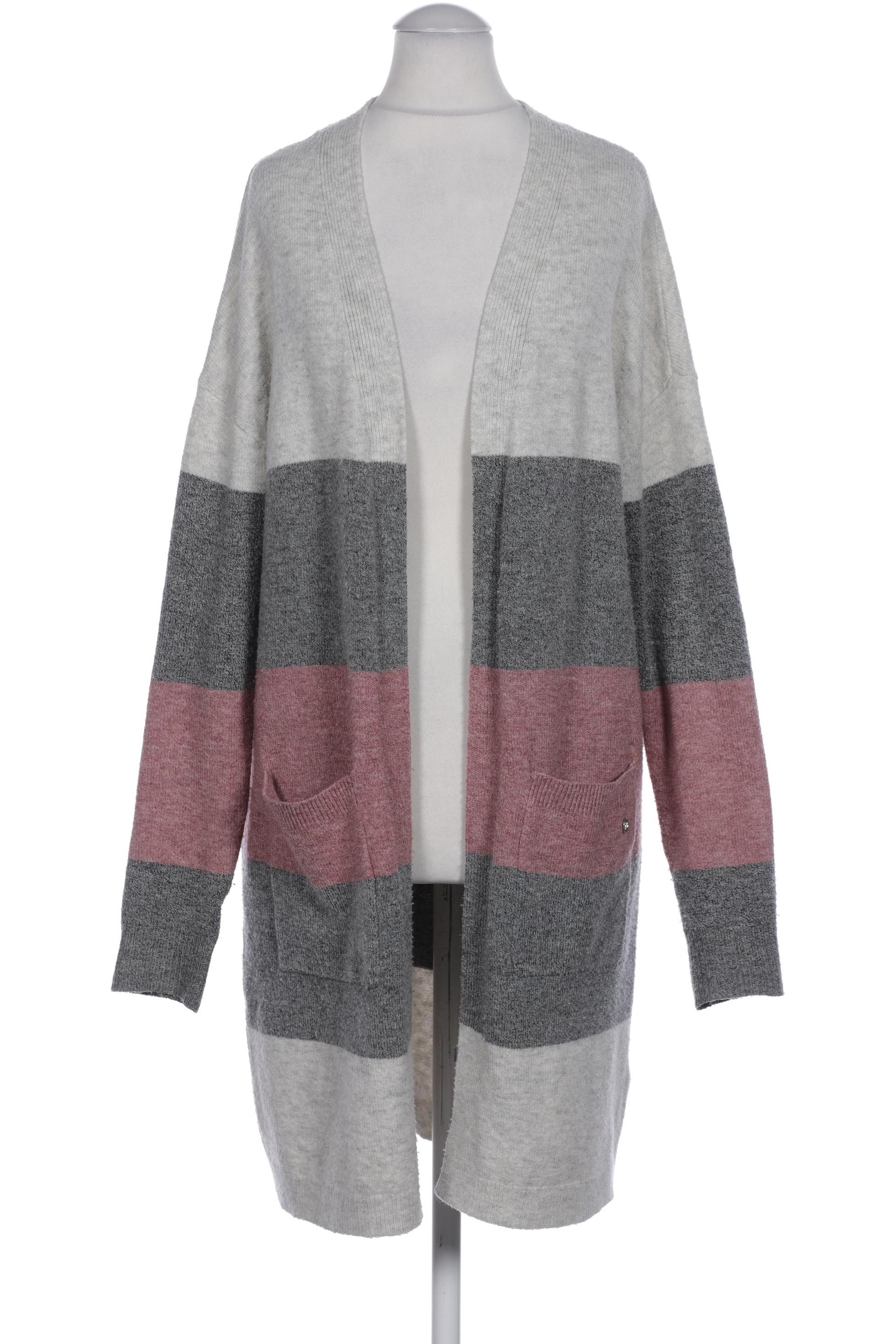 

TOM Tailor Denim Damen Strickjacke, grau, Gr. 34