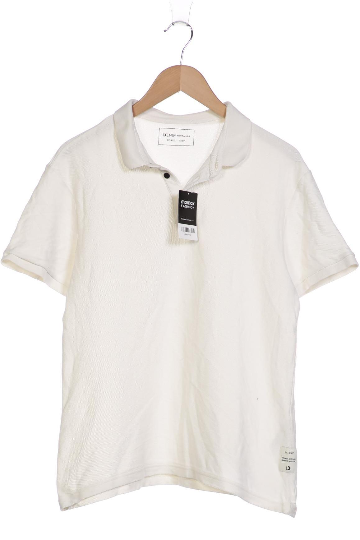

TOM Tailor Denim Herren Poloshirt, cremeweiß, Gr. 48