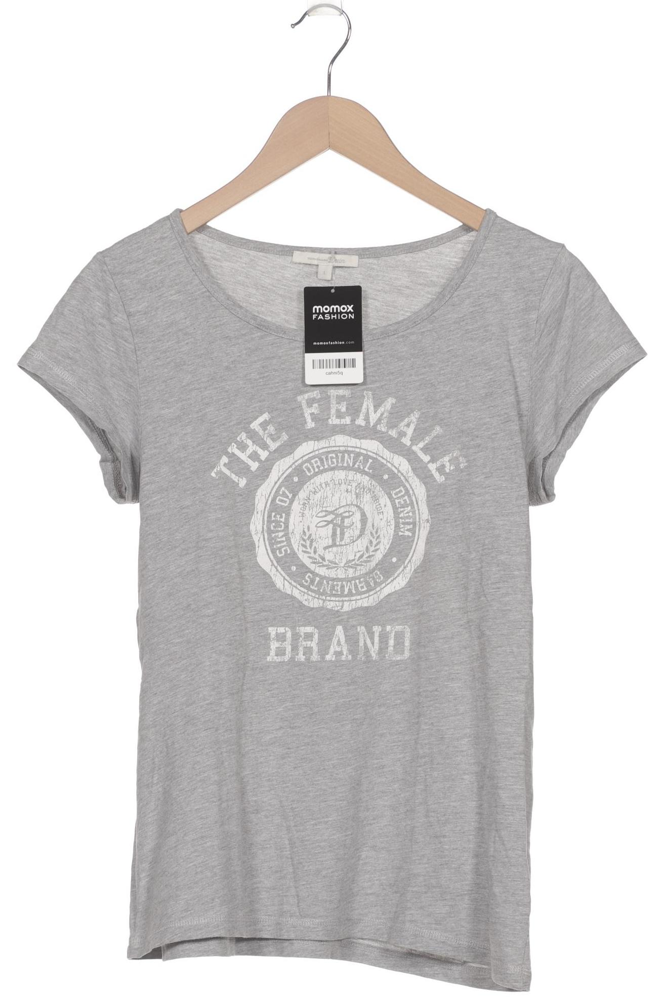 

TOM Tailor Denim Damen T-Shirt, grau, Gr. 42