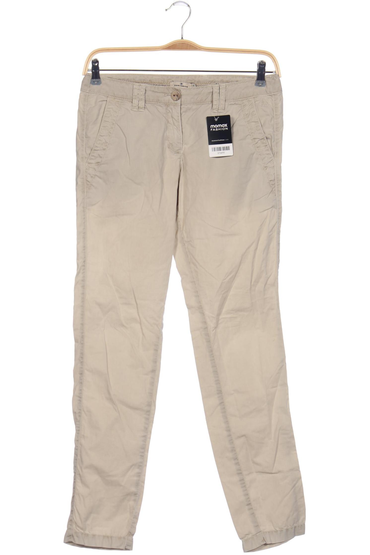 

TOM Tailor Denim Damen Stoffhose, cremeweiß, Gr. 36