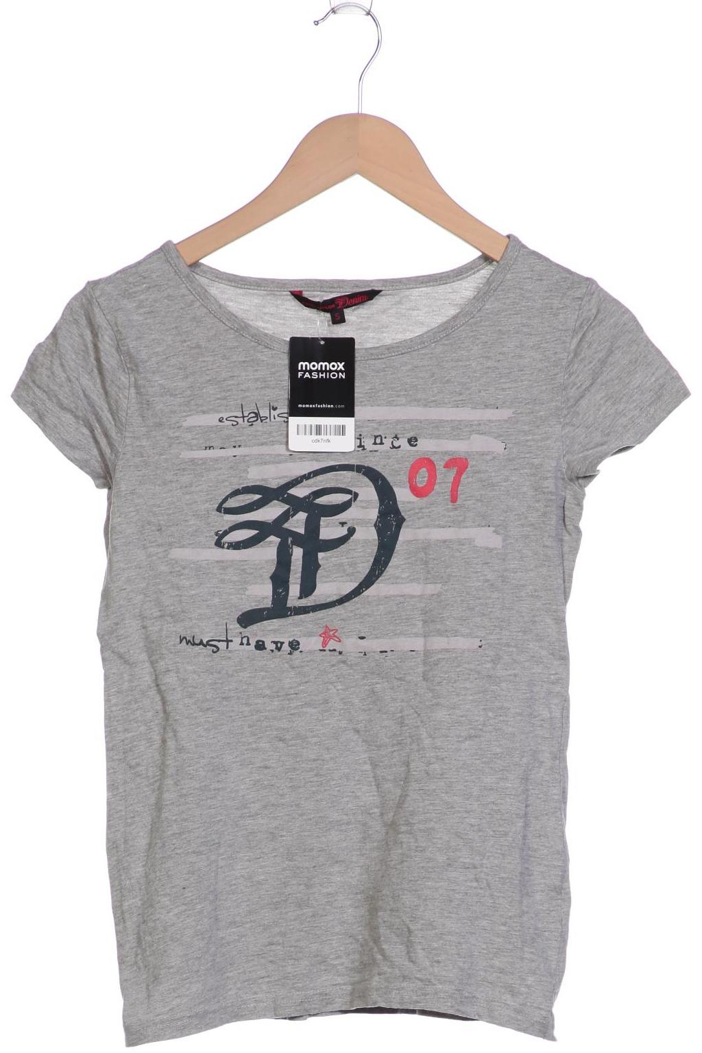 

TOM TAILOR Denim Damen T-Shirt, grau
