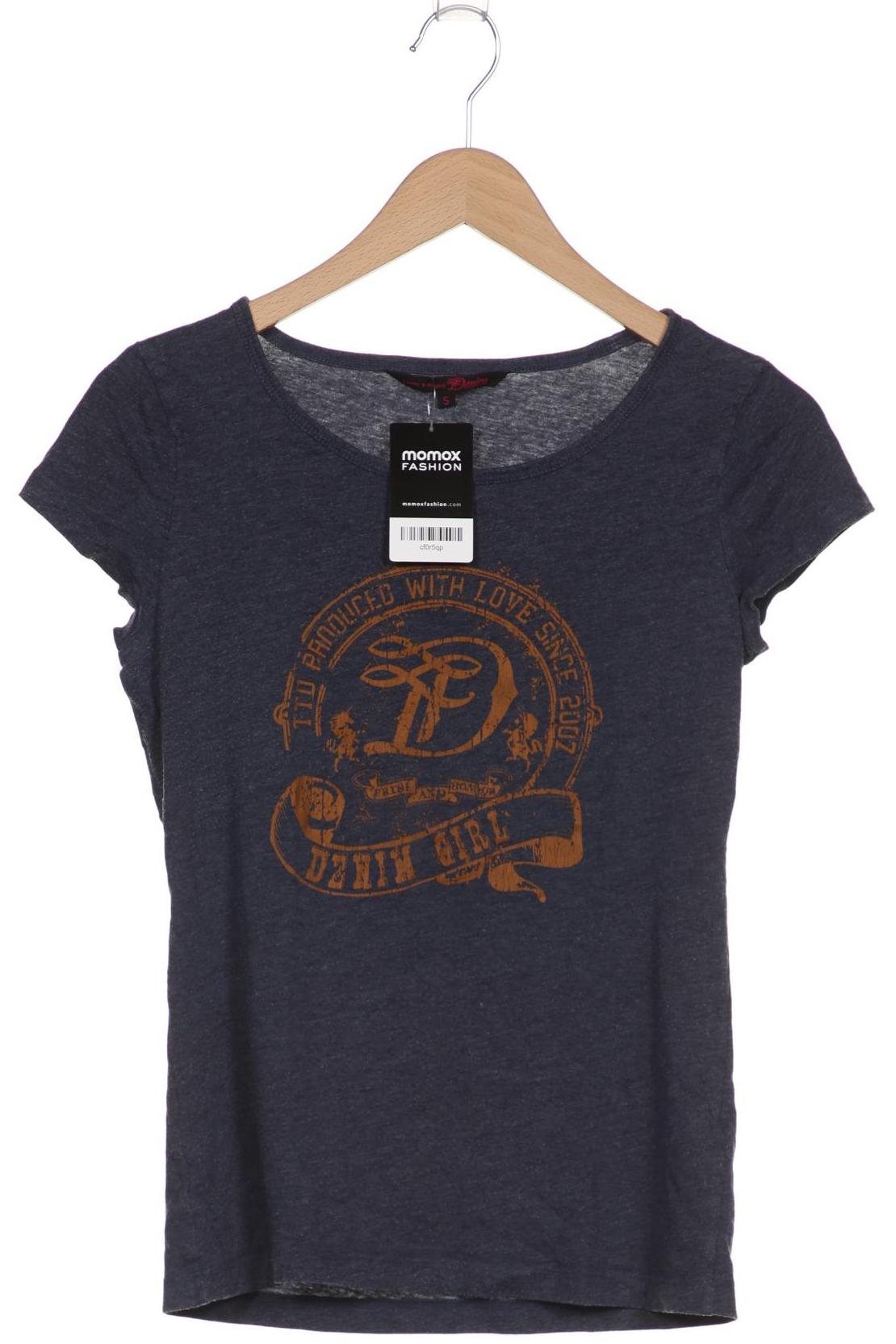 

TOM TAILOR Denim Damen T-Shirt, blau