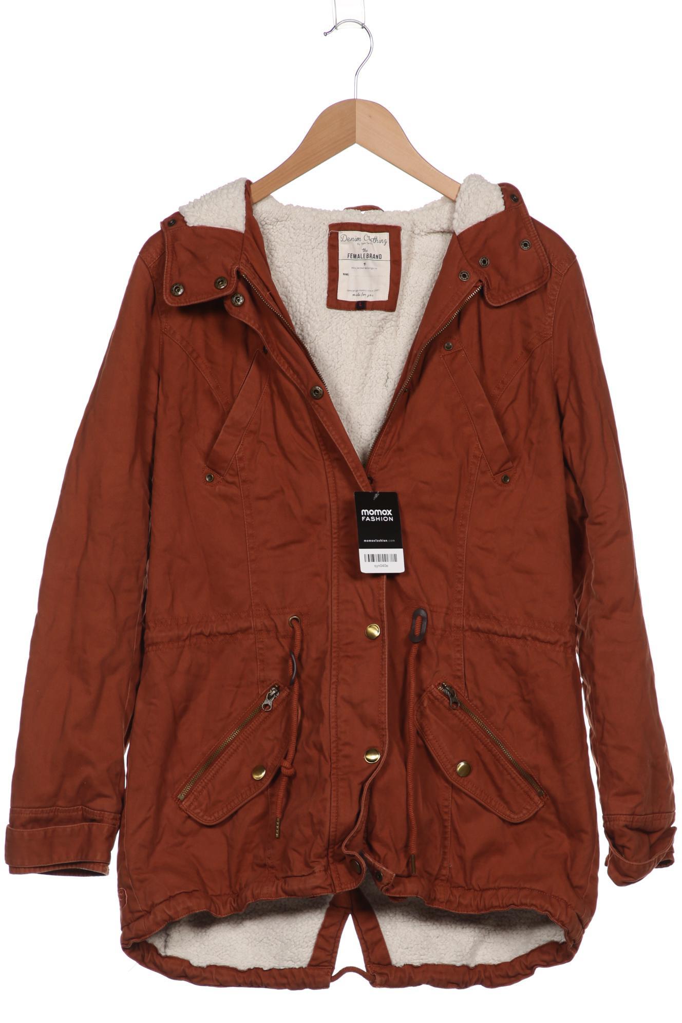 

TOM TAILOR Denim Damen Jacke, orange
