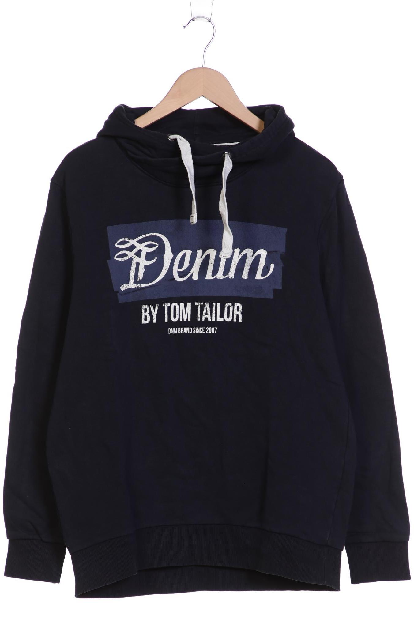 

TOM TAILOR Denim Herren Kapuzenpullover, marineblau