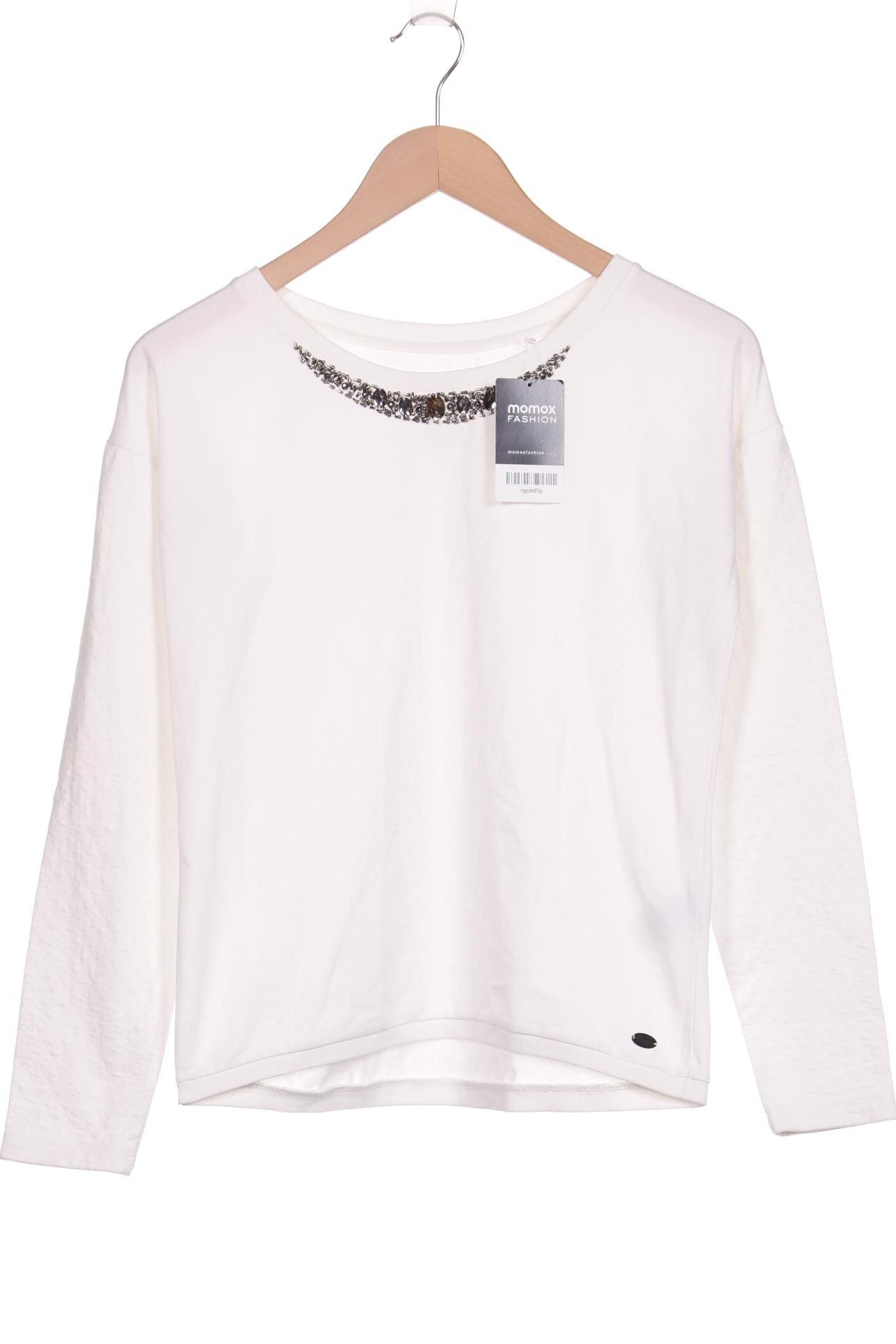 

TOM TAILOR Denim Damen Langarmshirt, weiß