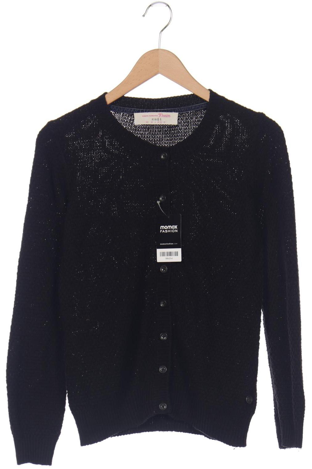 

TOM Tailor Denim Damen Strickjacke, schwarz, Gr. 42