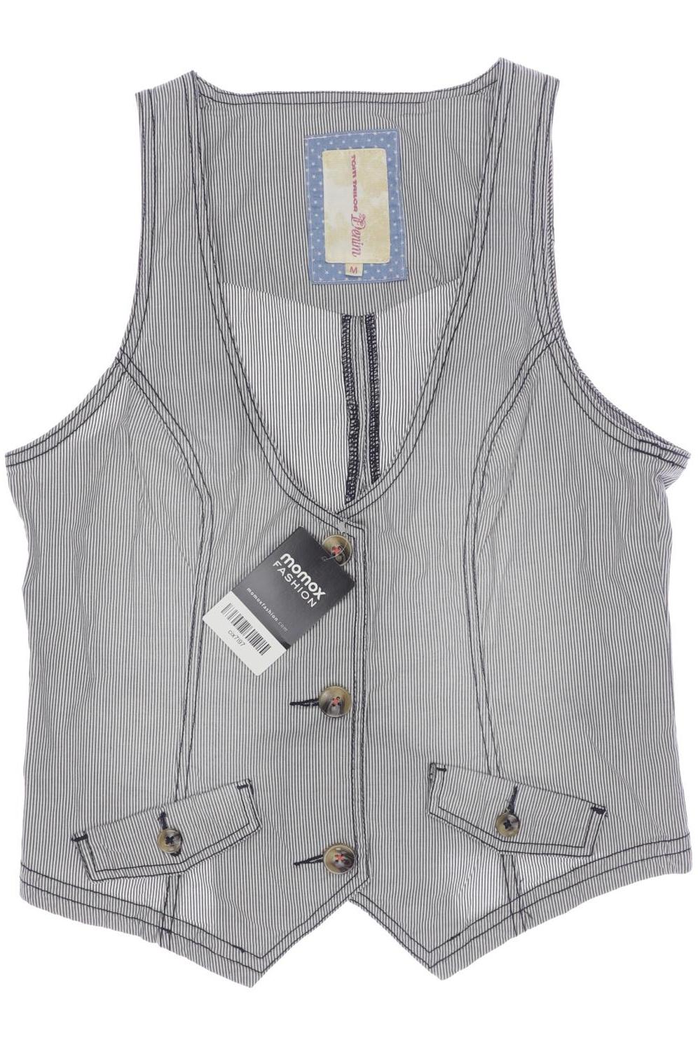 

TOM Tailor Denim Damen Weste, grau, Gr. 38