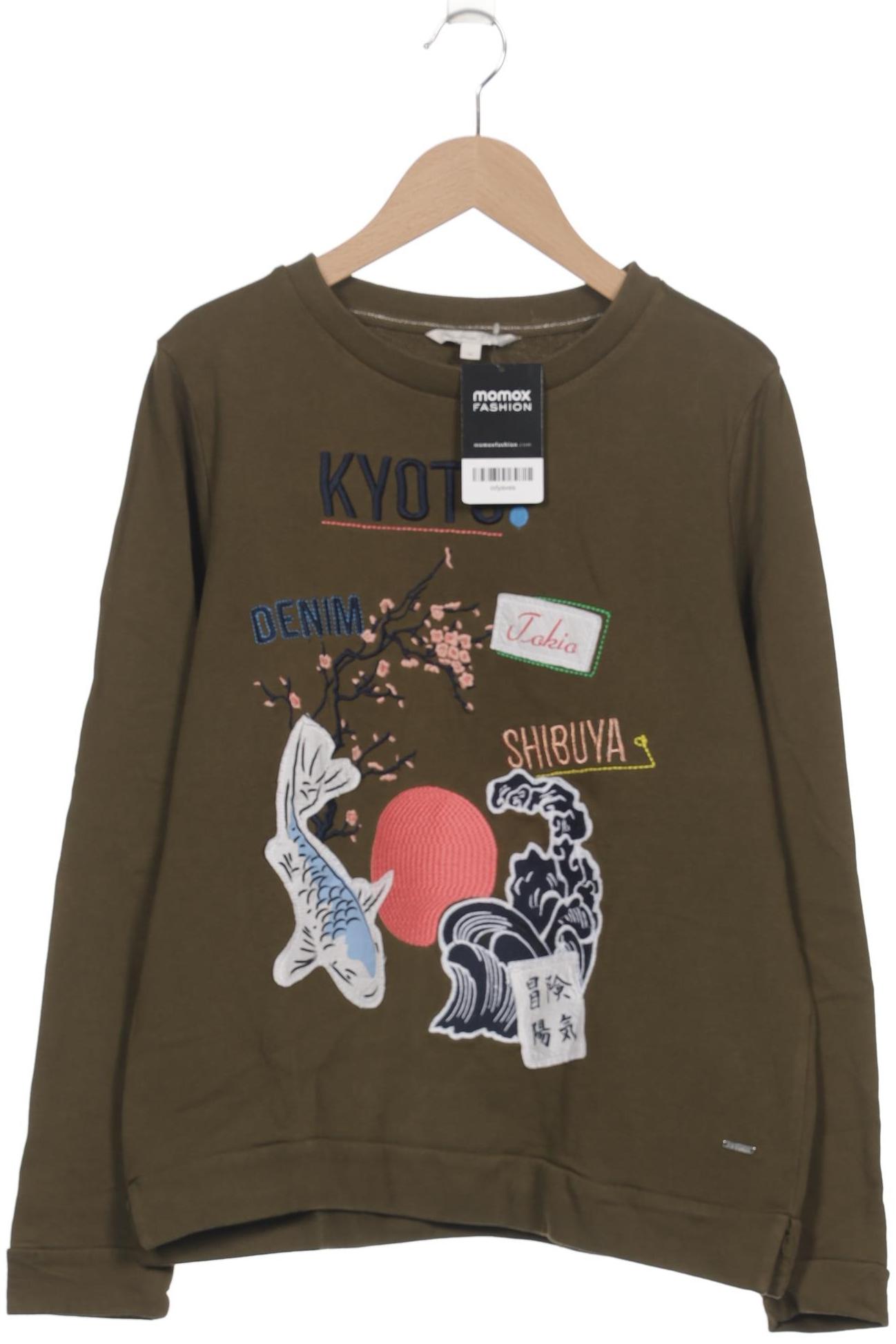 

TOM Tailor Denim Damen Sweatshirt, grün, Gr. 38