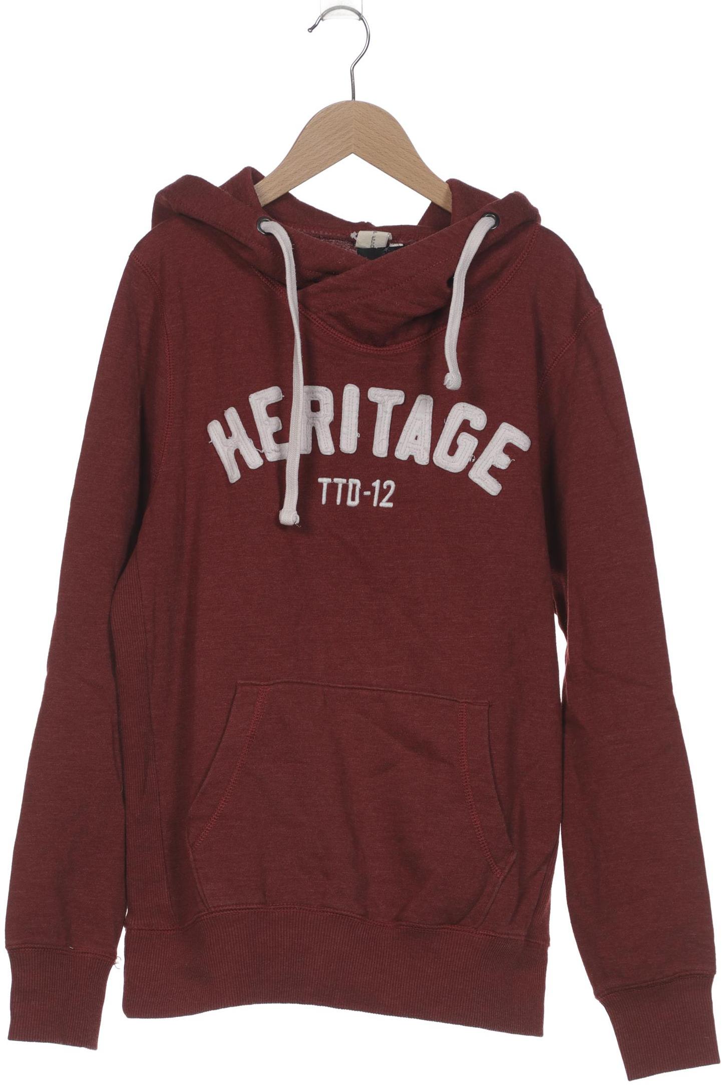 

TOM Tailor Denim Herren Kapuzenpullover, bordeaux, Gr. 48